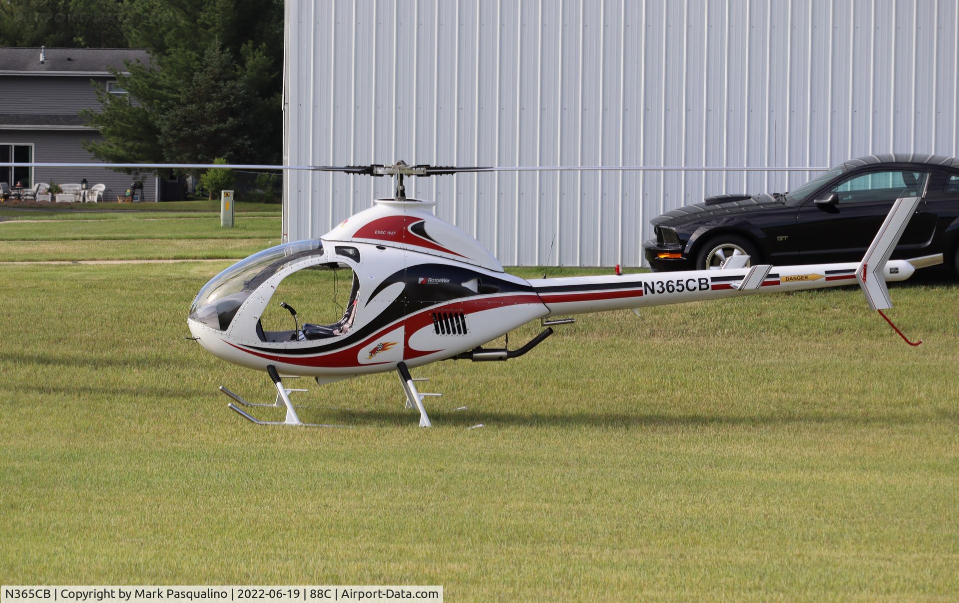 N365CB, RotorWay Exec 162F C/N 7028, Rotorway Exec 162F