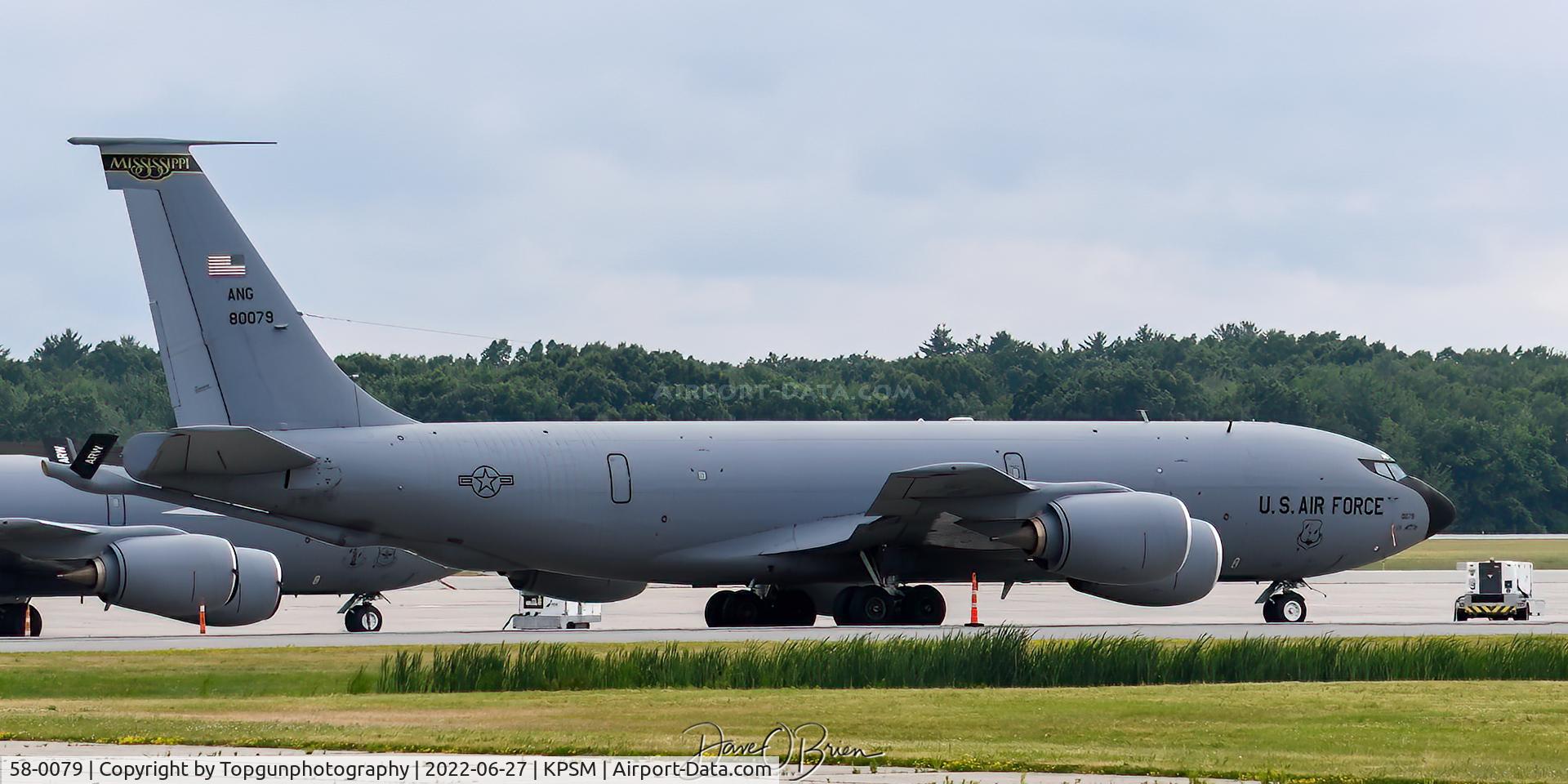 58-0079, 1958 Boeing KC-135R Stratotanker C/N 17824, REALM40