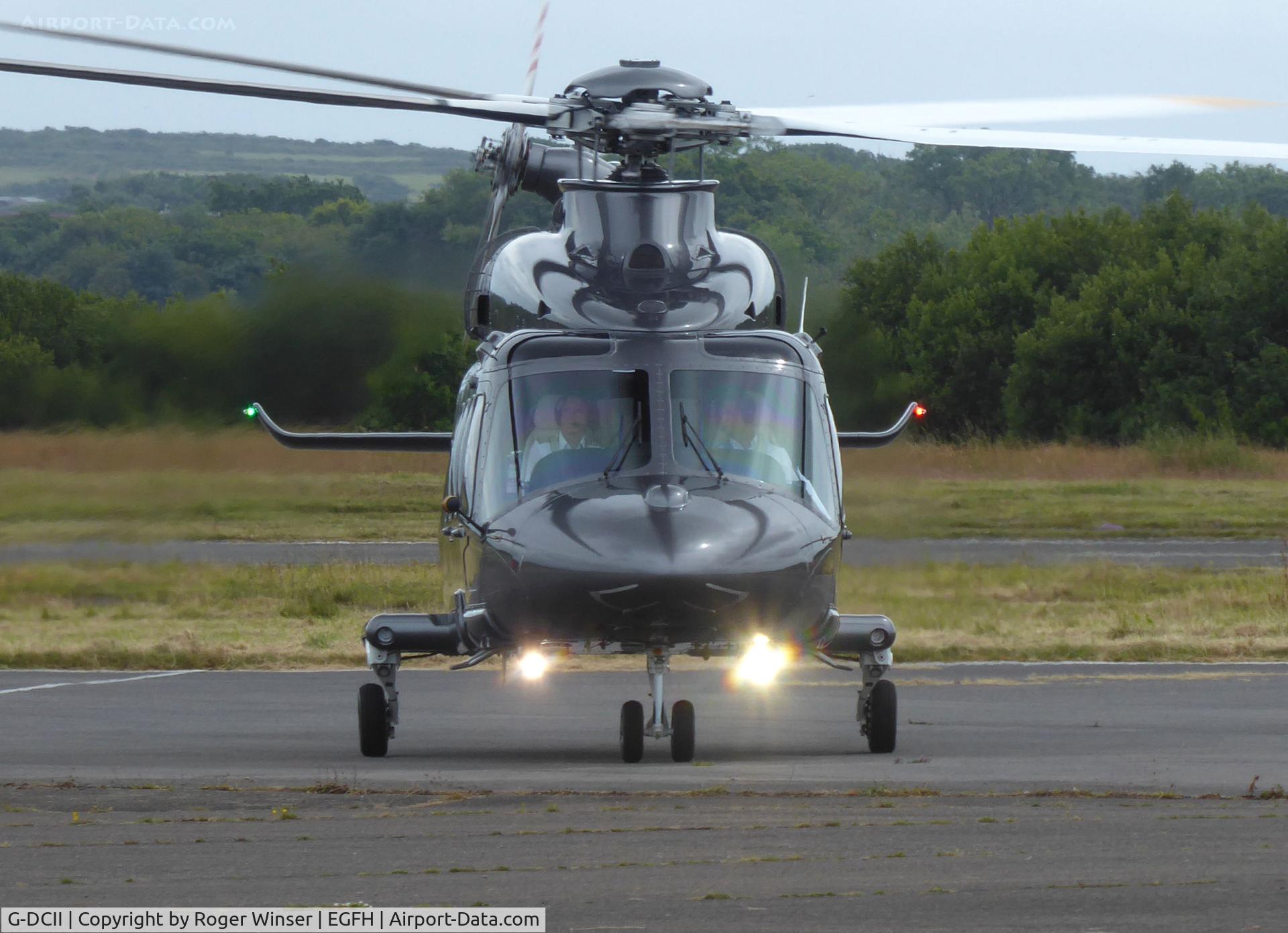 G-DCII, 2015 AgustaWestland AW-139 C/N 31703, Visiting helicopter operated by Executive Jets Ltd.