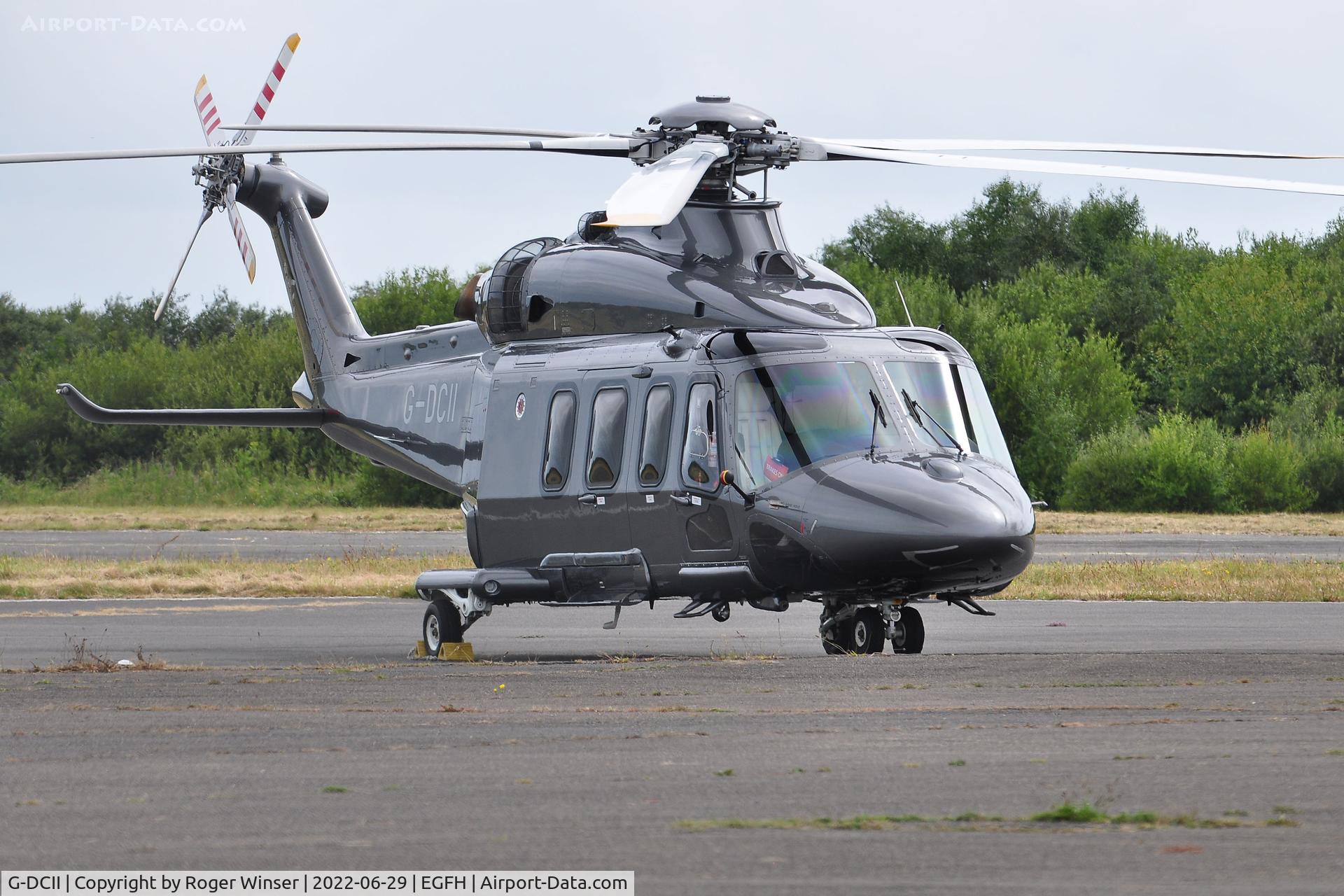 G-DCII, 2015 AgustaWestland AW-139 C/N 31703, Visiting helicopter operated by Executive Jets Ltd.