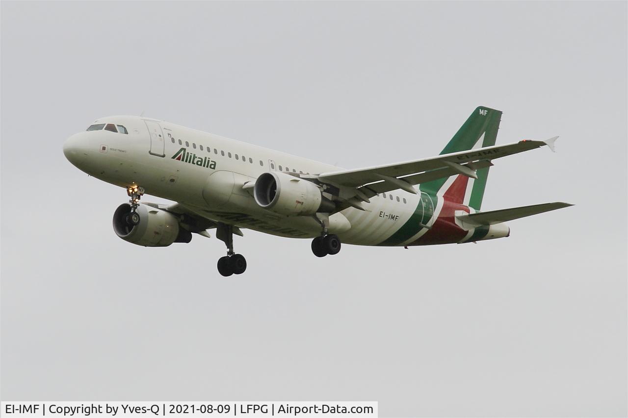 EI-IMF, 2003 Airbus A319-112 C/N 2083, Airbus A318-121, On final rwy 26L, Roissy Charles De Gaulle airport (LFPG-CDG)