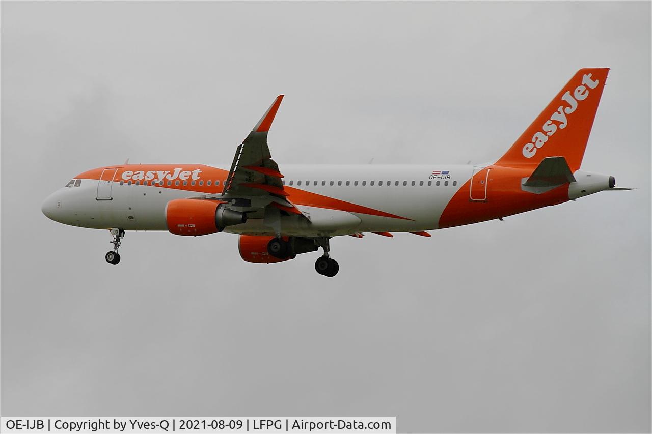 OE-IJB, 2015 Airbus A320-214 C/N 6572, Airbus A320-214, On final rwy 26L, Roissy Charles De Gaulle airport (LFPG-CDG)