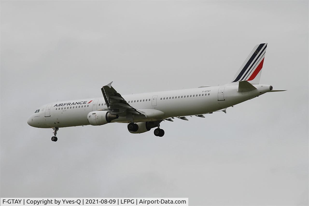 F-GTAY, 2010 Airbus A321-212 C/N 4251, Airbus A320-214, On final rwy 26L, Roissy Charles De Gaulle airport (LFPG-CDG)
