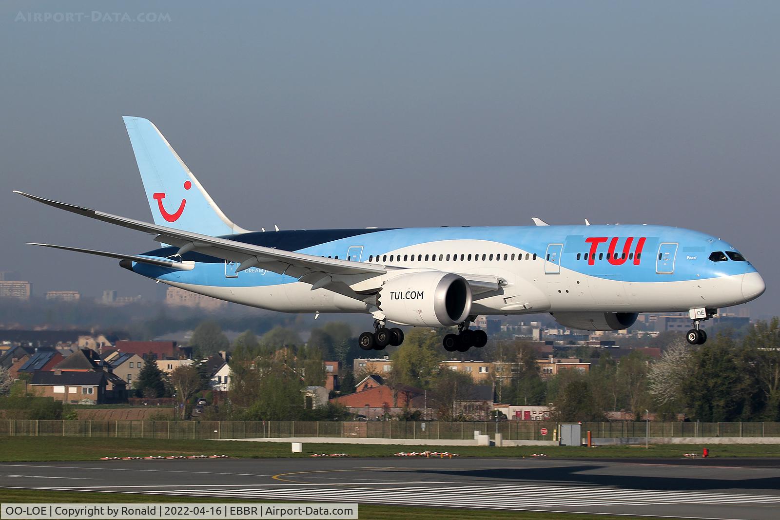 OO-LOE, 2015 Boeing 787-8 Dreamliner C/N 36426, at bru