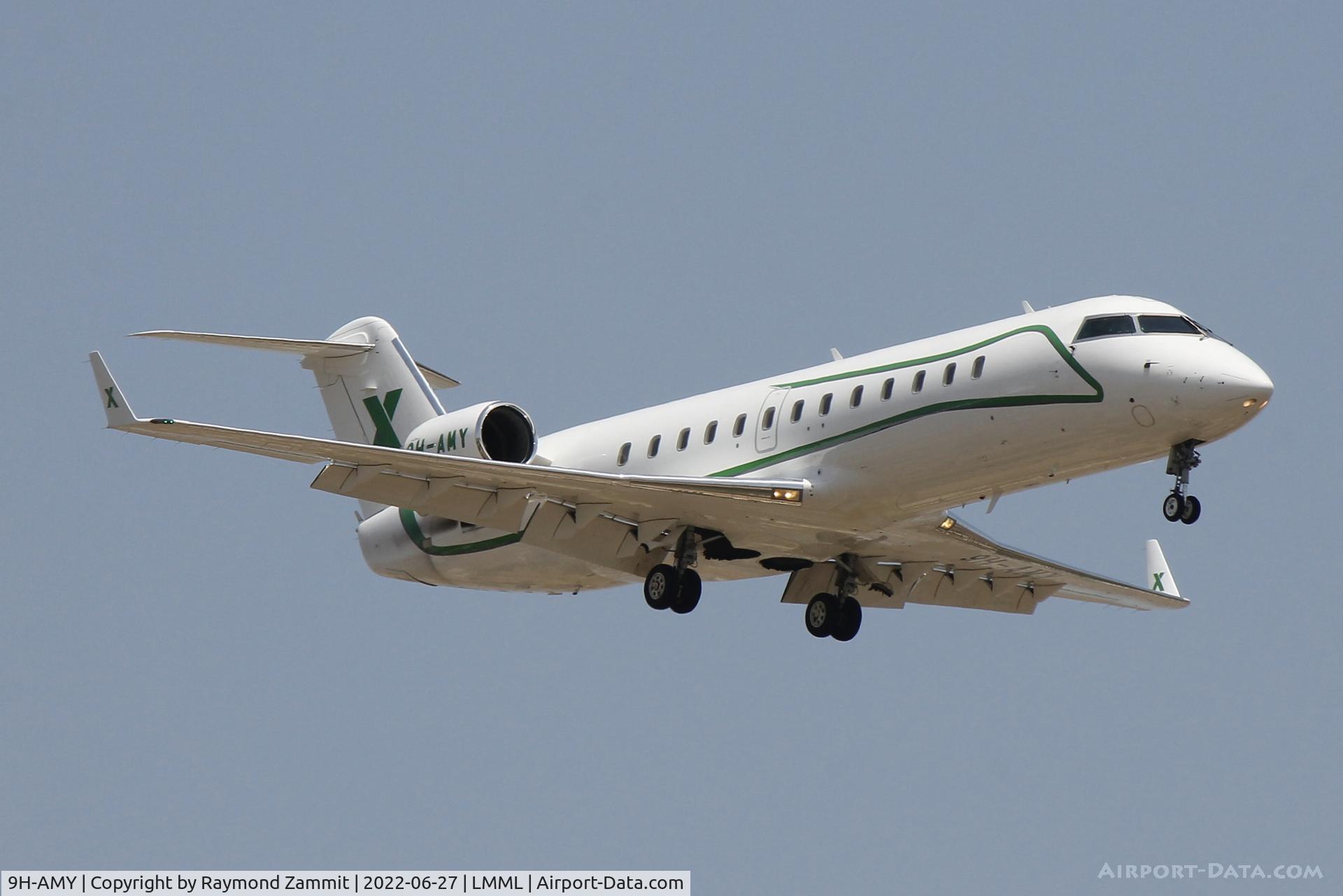 9H-AMY, 2007 Bombardier Challenger 850 (CL-600-2B19) C/N 8043, Bomardier Challenger 850 9H-AMY Air X