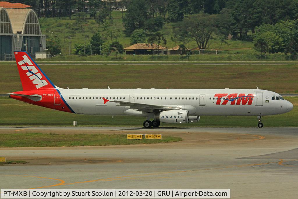 PT-MXB, 2007 Airbus A321-231 C/N 3229, TAM GRU