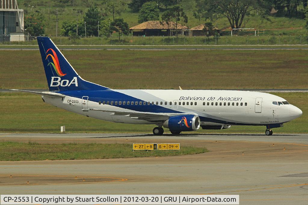 CP-2553, 1990 Boeing 737-382 C/N 24450, Bolivia