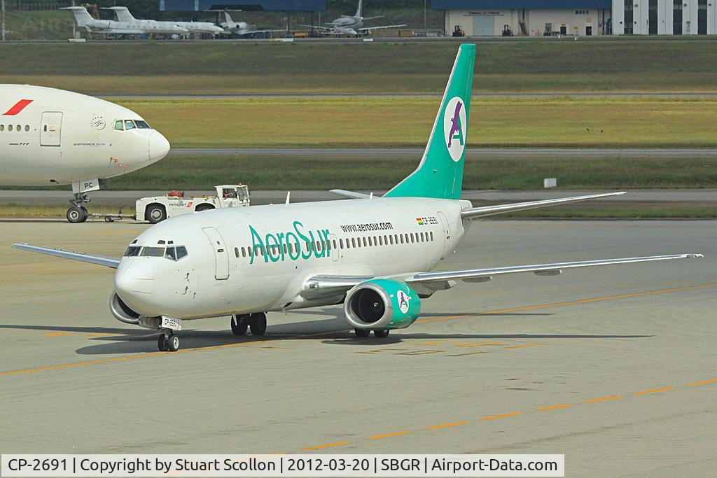 CP-2691, 1991 Boeing 737-3M8 C/N 25071, Aerosur