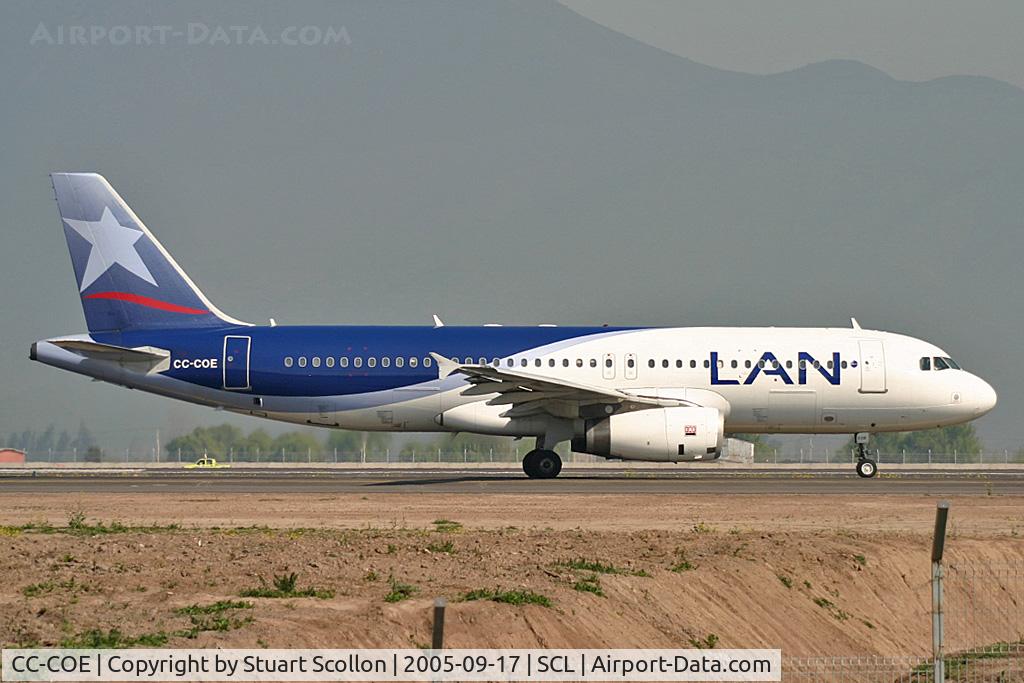 CC-COE, 2000 Airbus A320-233 C/N 1351, Lan Chile