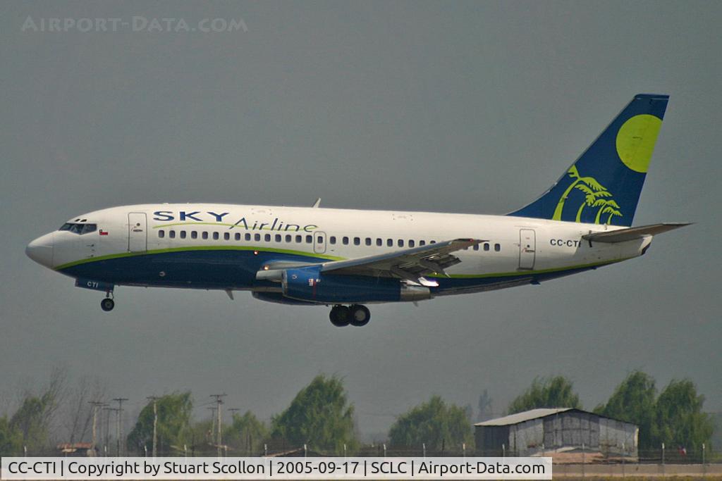 CC-CTI, 1981 Boeing 737-296 C/N 22516, SKY Airline