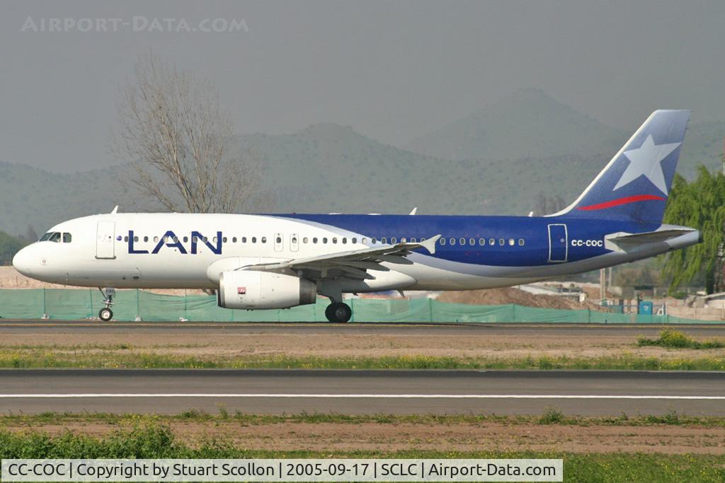 CC-COC, 2000 Airbus A320-233 C/N 1304, LAN Airlines