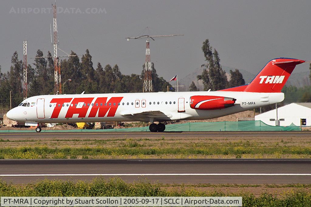 PT-MRA, 1990 Fokker 100 (F-28-0100) C/N 11284, TAM SCL