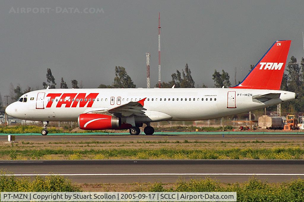 PT-MZN, 1993 Airbus A320-231 C/N 0440, TAM SCL
