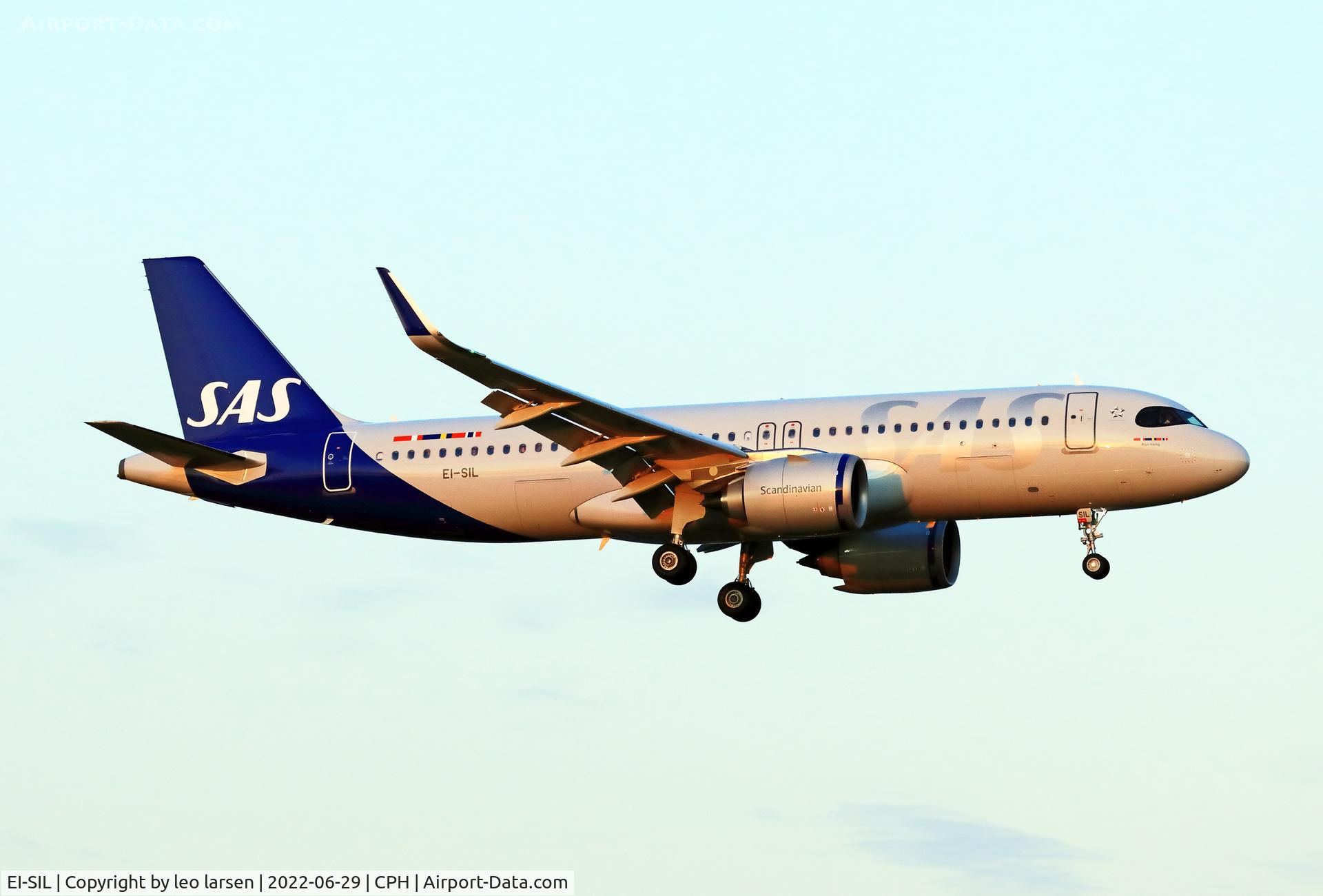 EI-SIL, 2022 Airbus A320-251N C/N 10764, Copenhagen 29.6.2022