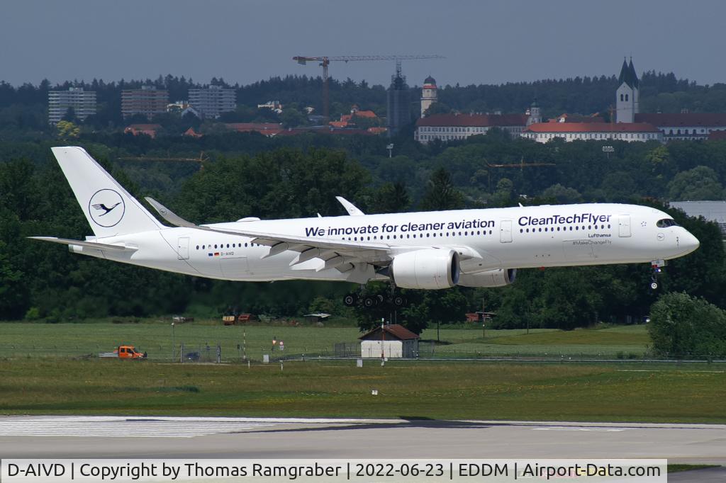 D-AIVD, 2018 Airbus A350-941 C/N 280, Lufthansa Airbus A350-900 