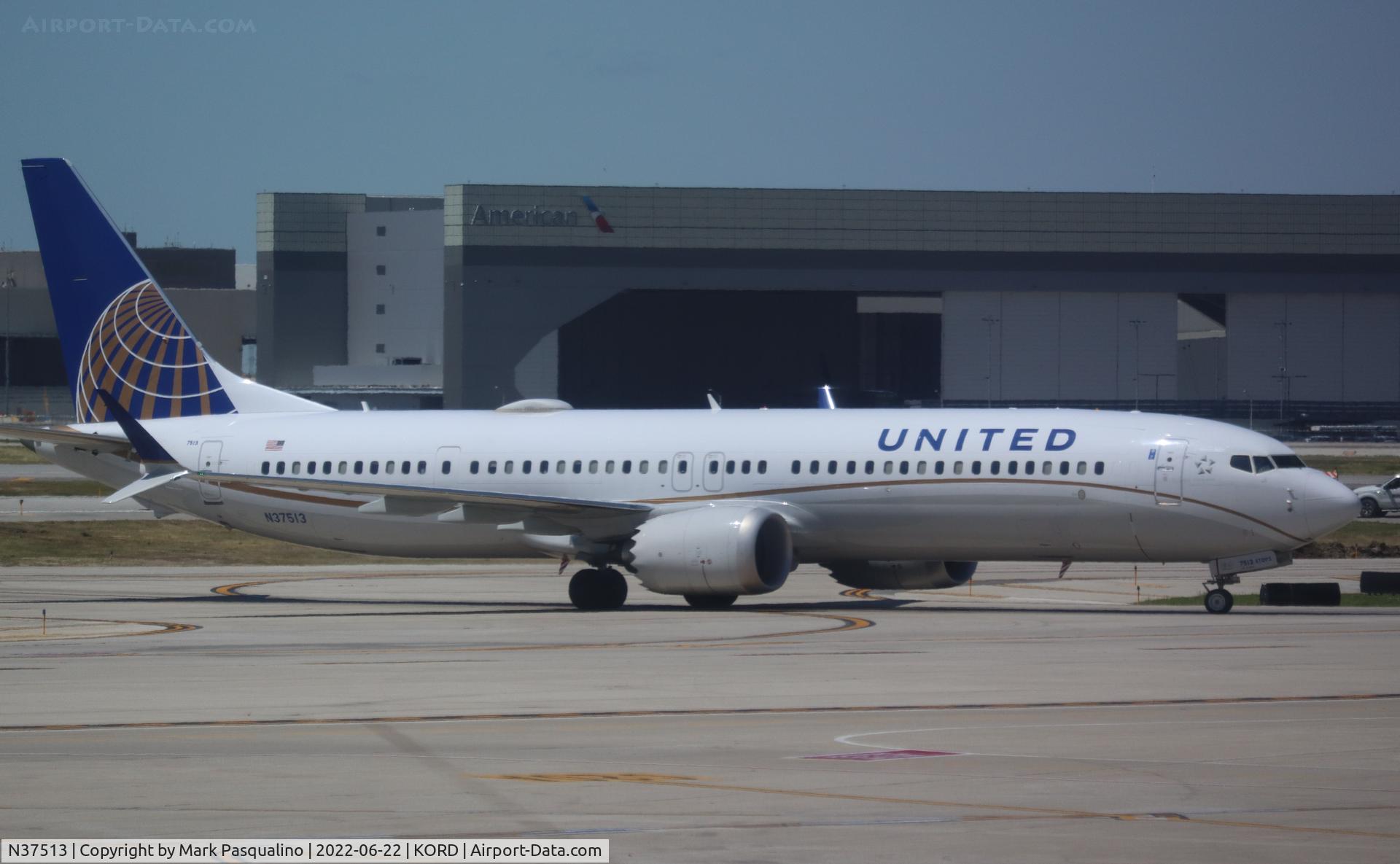N37513, 2019 Boeing 737-9 MAX C/N 64494, Boeing 737-9 MAX