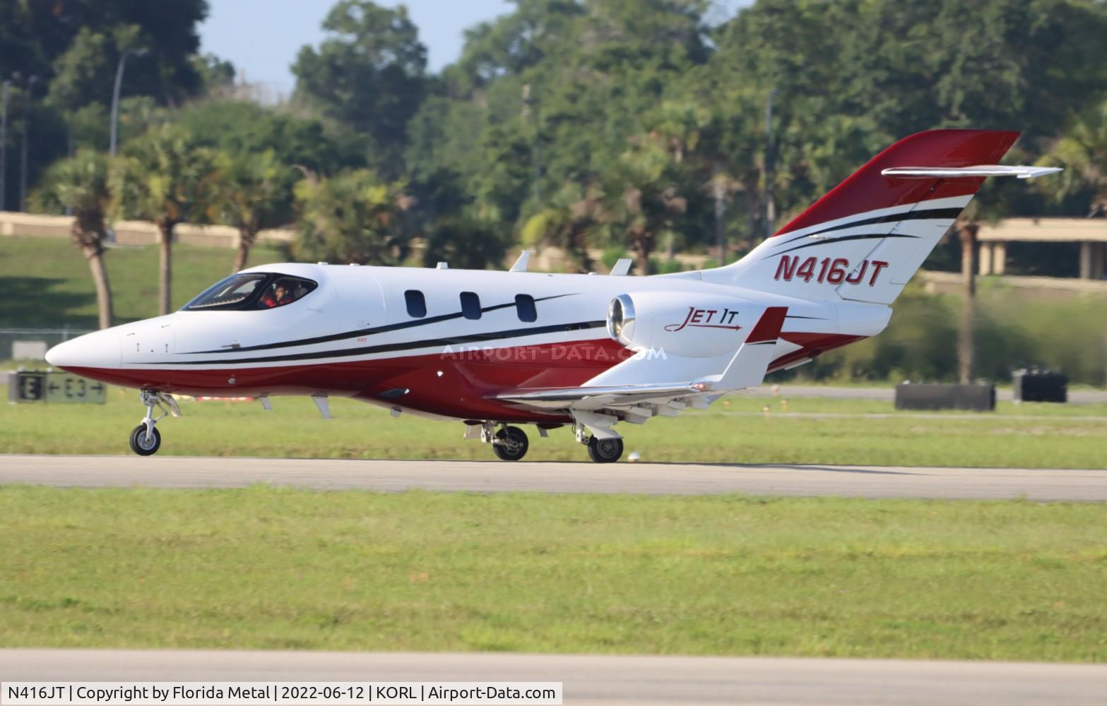 N416JT, 2020 Honda HA-420 HondaJet C/N 42000199, Hondajet