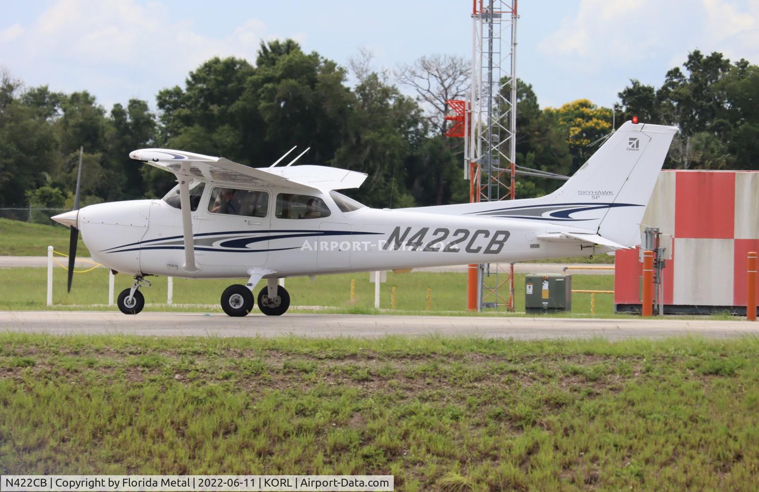 N422CB, 2005 Cessna 172S Skyhawk SP C/N 172S10011, ORL 2022