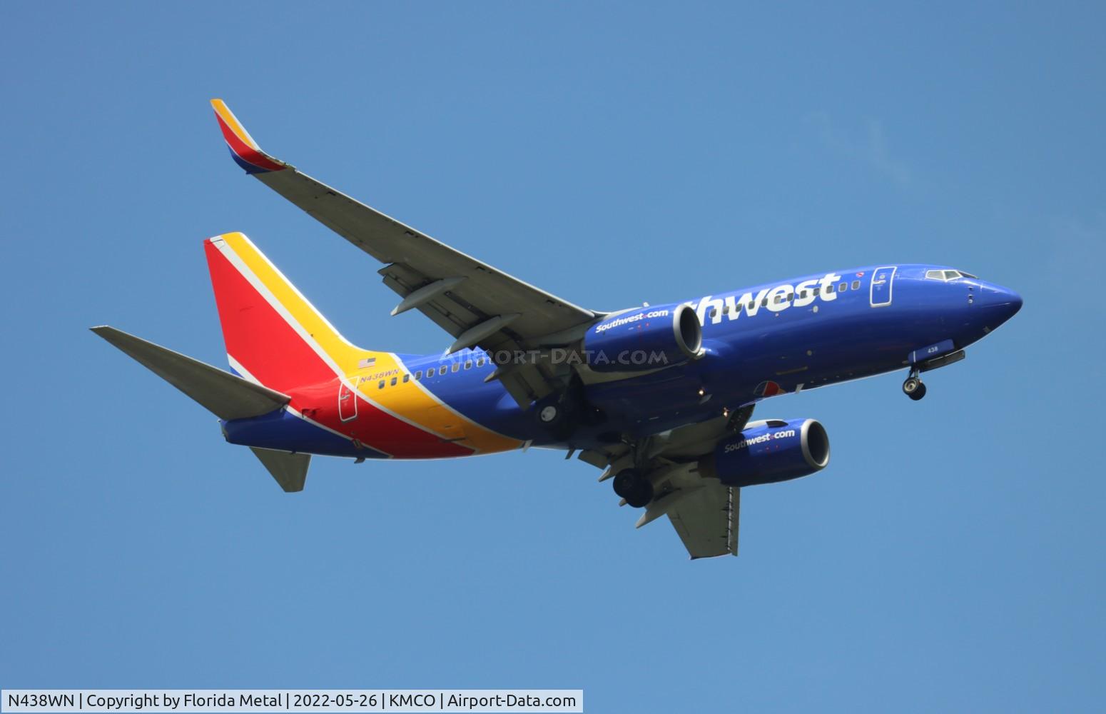 N438WN, 2003 Boeing 737-7H4 C/N 29833, MCO 2022