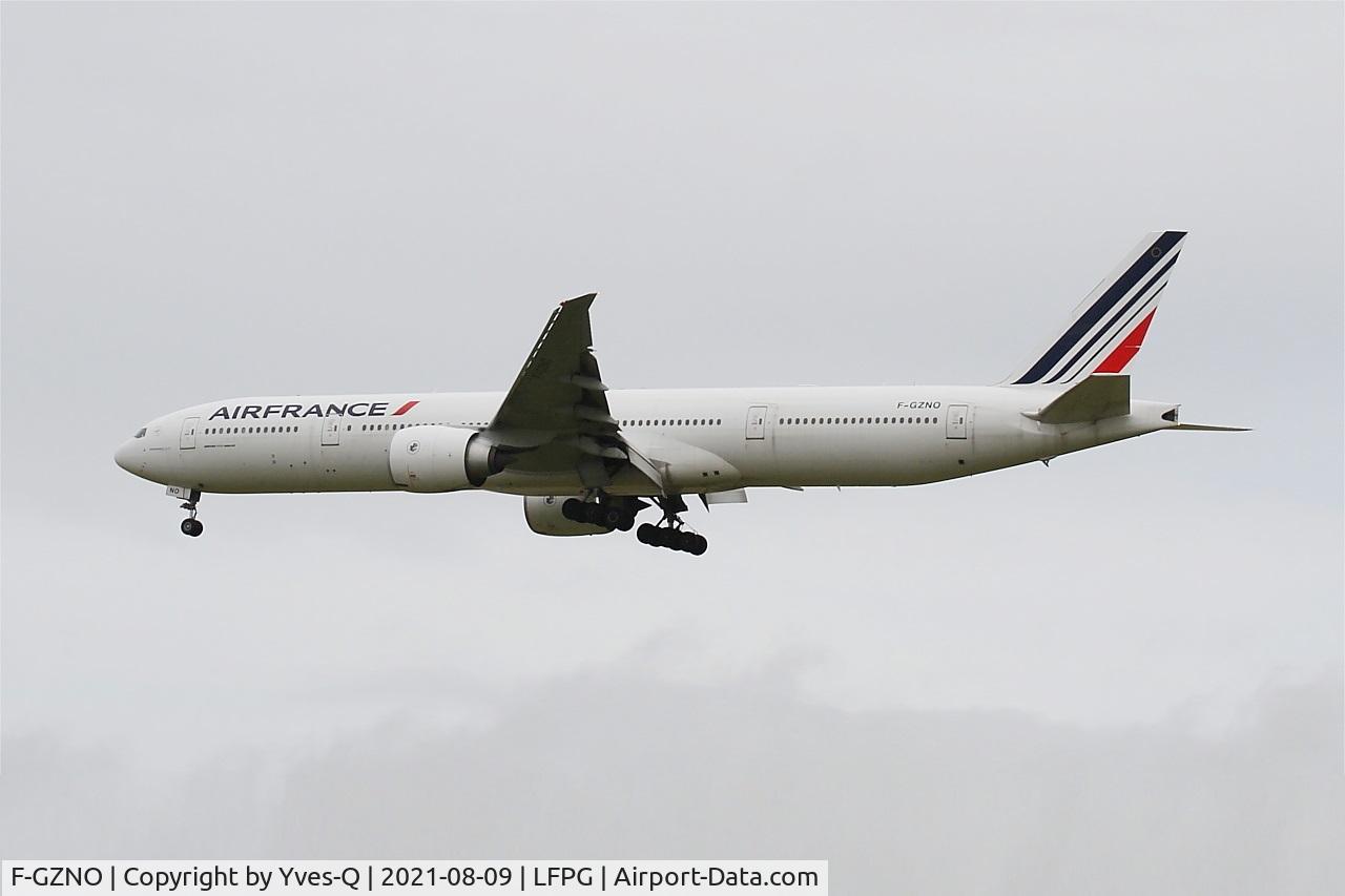 F-GZNO, 2012 Boeing 777-328/ER C/N 38665, Boeing 777-328ER, On final rwy 26L, Roissy Charles De Gaulle airport (LFPG-CDG)