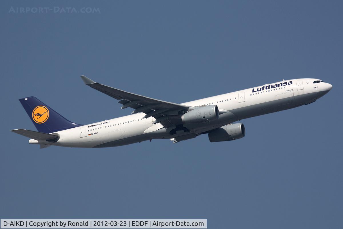 D-AIKD, 2004 Airbus A330-343X C/N 629, at fra