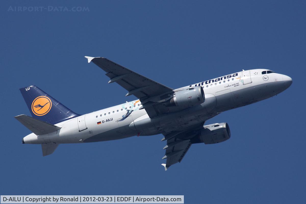 D-AILU, 1997 Airbus A319-114 C/N 744, at fra