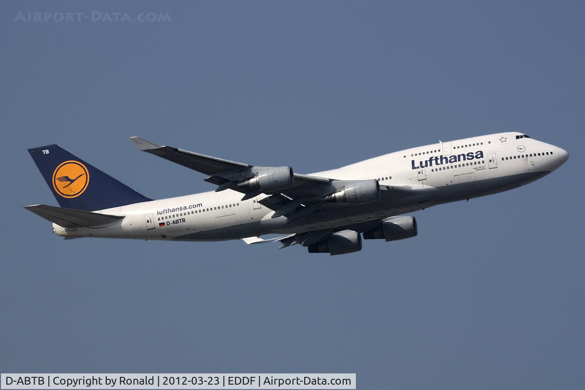 D-ABTB, 1989 Boeing 747-430M C/N 24286, at fra