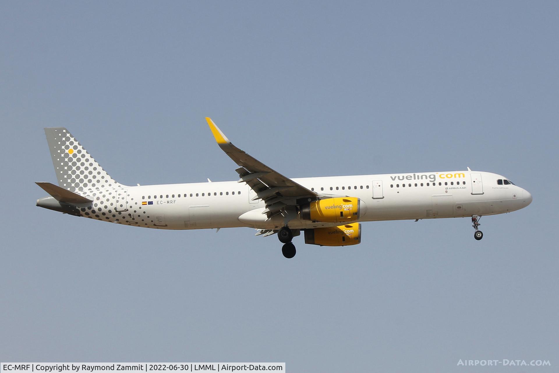 EC-MRF, 2017 Airbus A321-231 C/N 7714, A321 EC-MRF Vueling