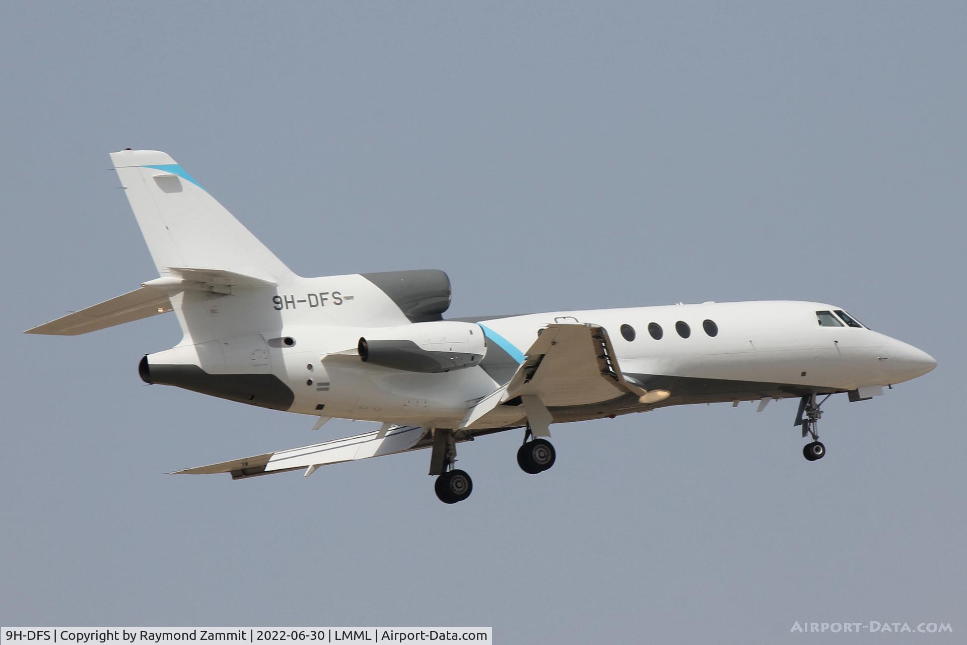 9H-DFS, 1987 Dassault Falcon 50 C/N 185, Dassault Falcon 50 9H-DFS Harmony Jets