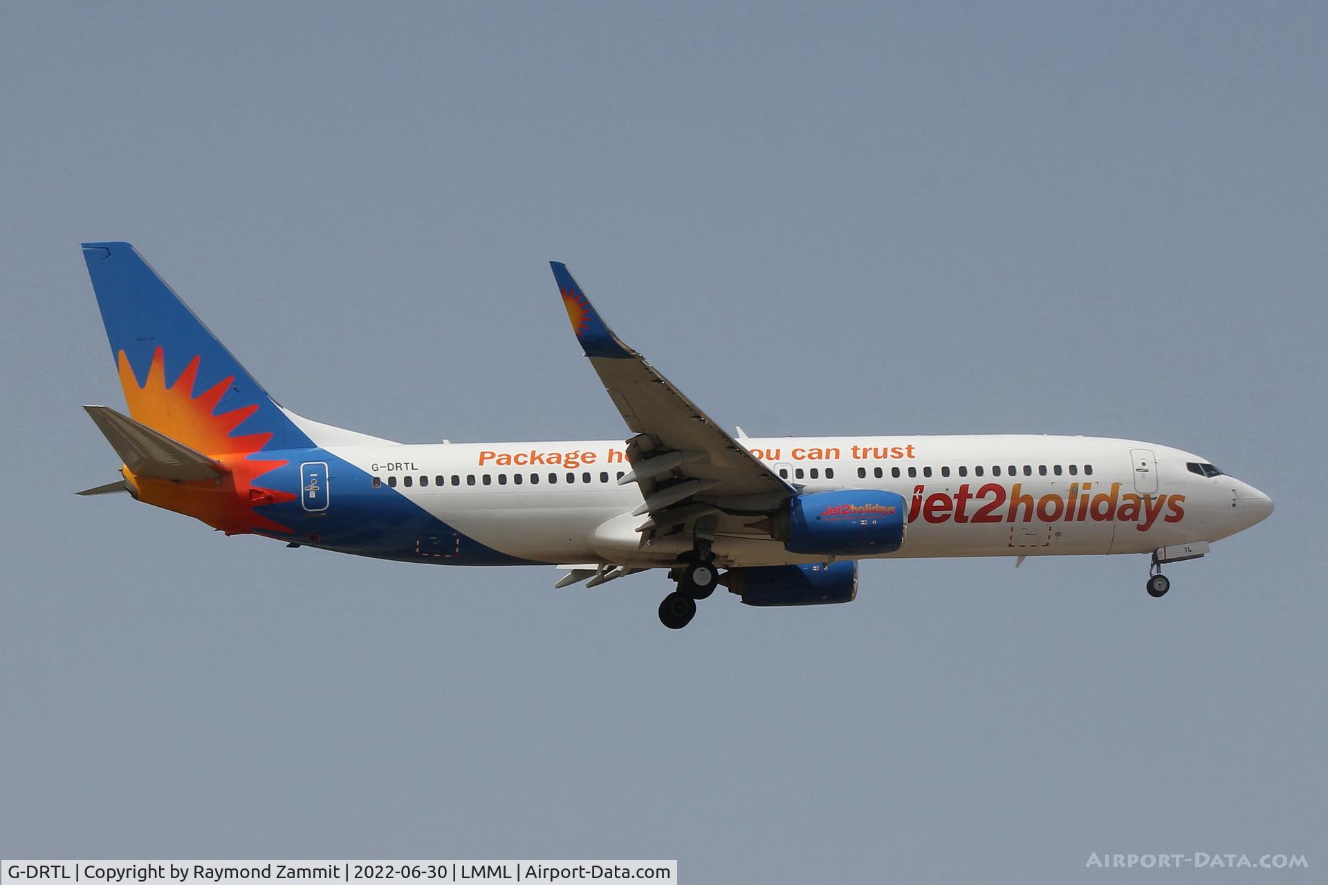 G-DRTL, 2013 Boeing 737-8AL C/N 39059, B737-800 G-DRTL Jet2Com