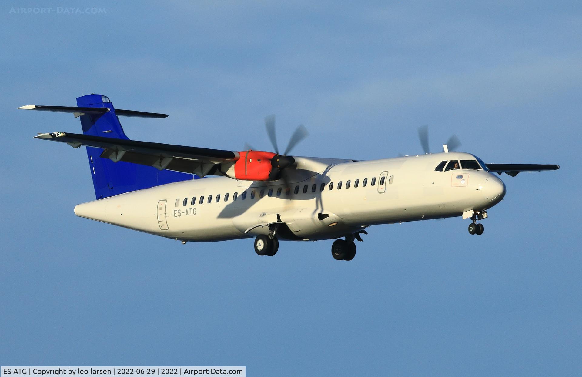 ES-ATG, 2013 ATR 72-600 (72-212A) C/N 1121, Copenhagen 29.6.2022