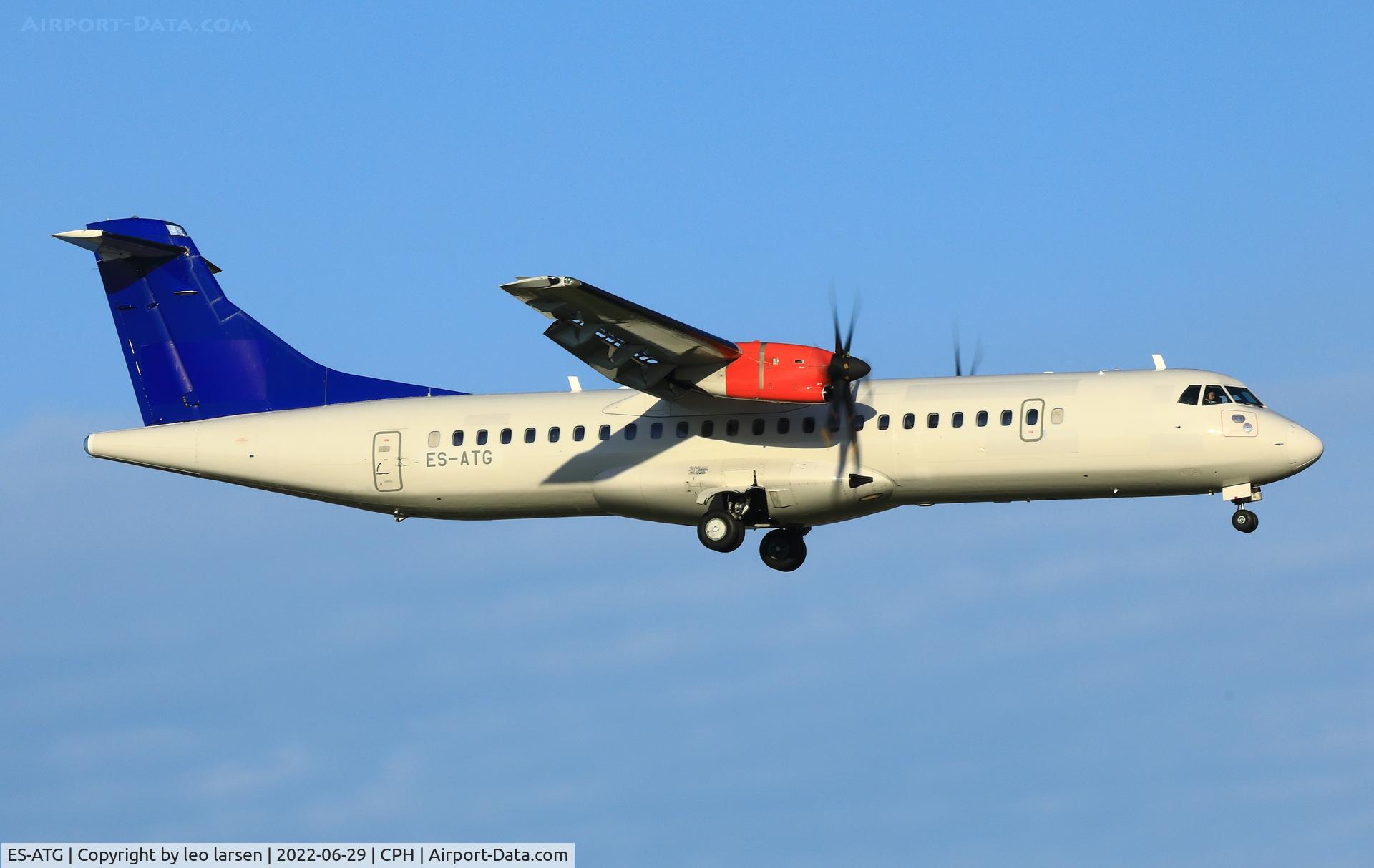ES-ATG, 2013 ATR 72-600 (72-212A) C/N 1121, Copenhagen 29.6.2022