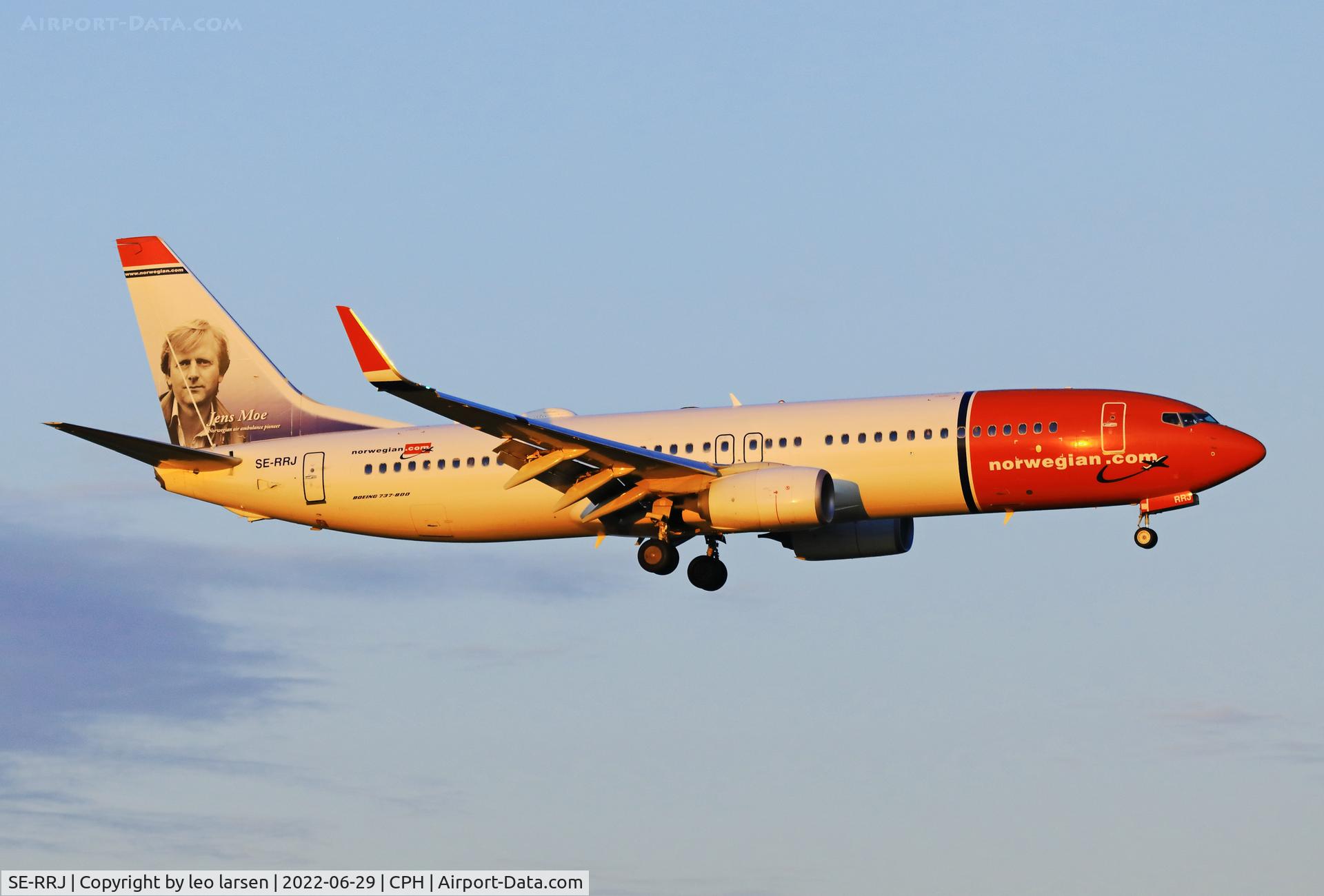 SE-RRJ, 2018 Boeing 737-8JP C/N 42094, Copenhagen 29.6.2022