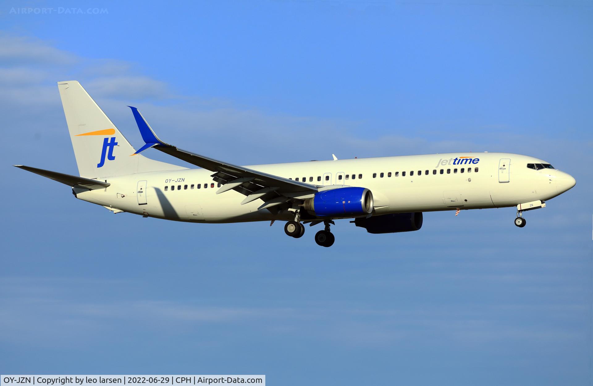 OY-JZN, 2006 Boeing 737-8K5 C/N 34689, Copenhagen 29.6.2022