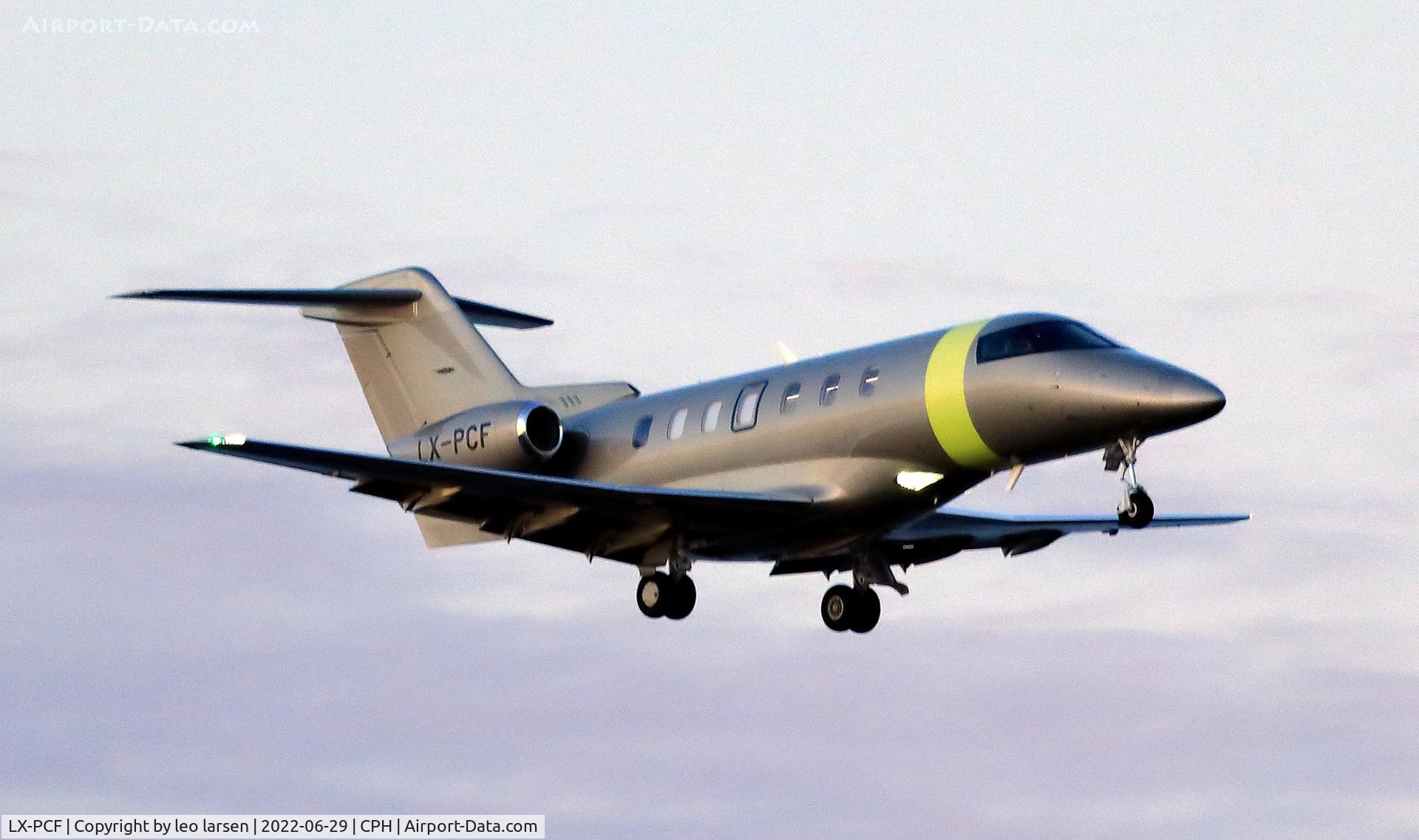 LX-PCF, 2020 Pilatus PC-24 C/N 179, Copenhagen 29.6.2022