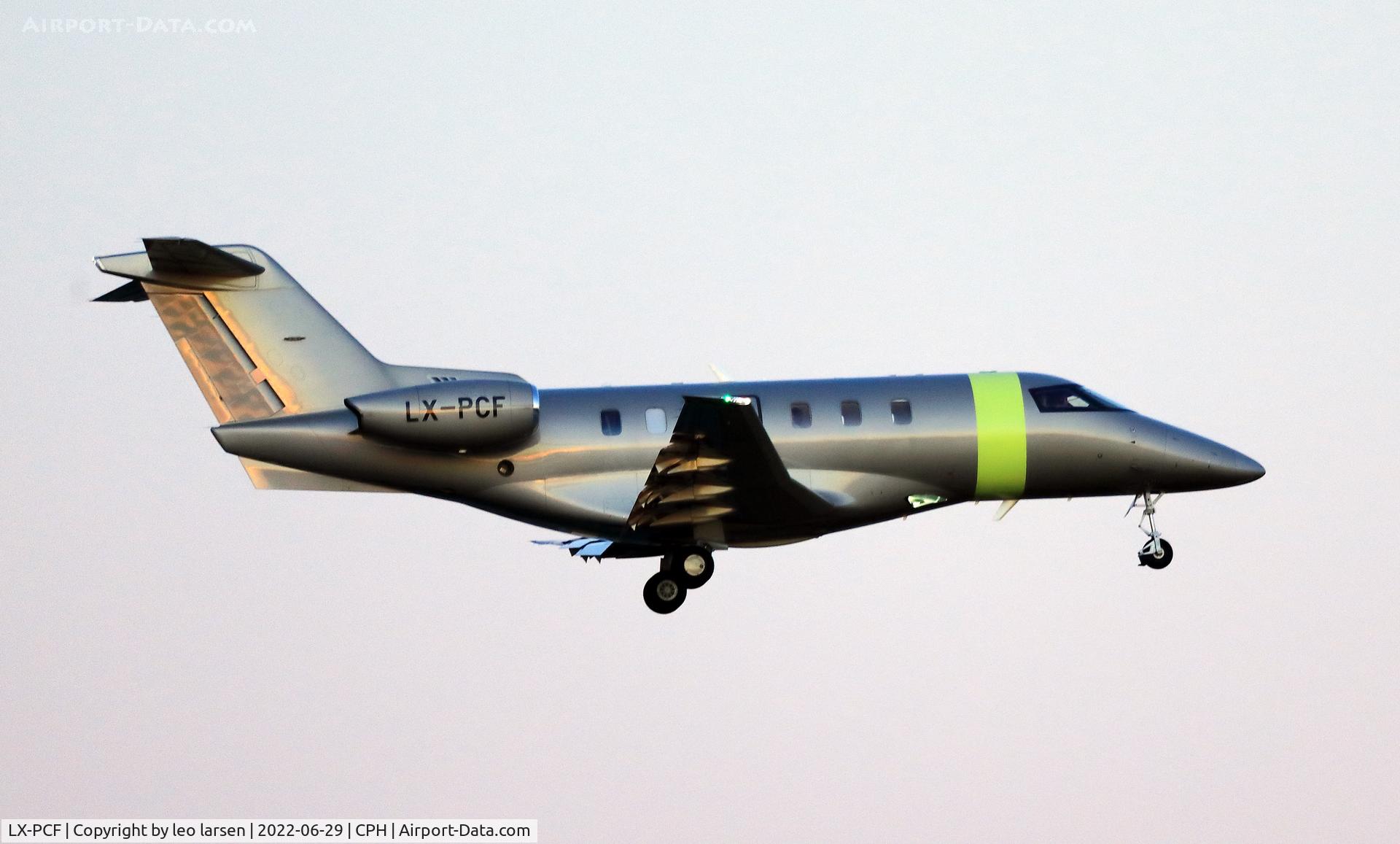 LX-PCF, 2020 Pilatus PC-24 C/N 179, Copenhagen 29.6.2022