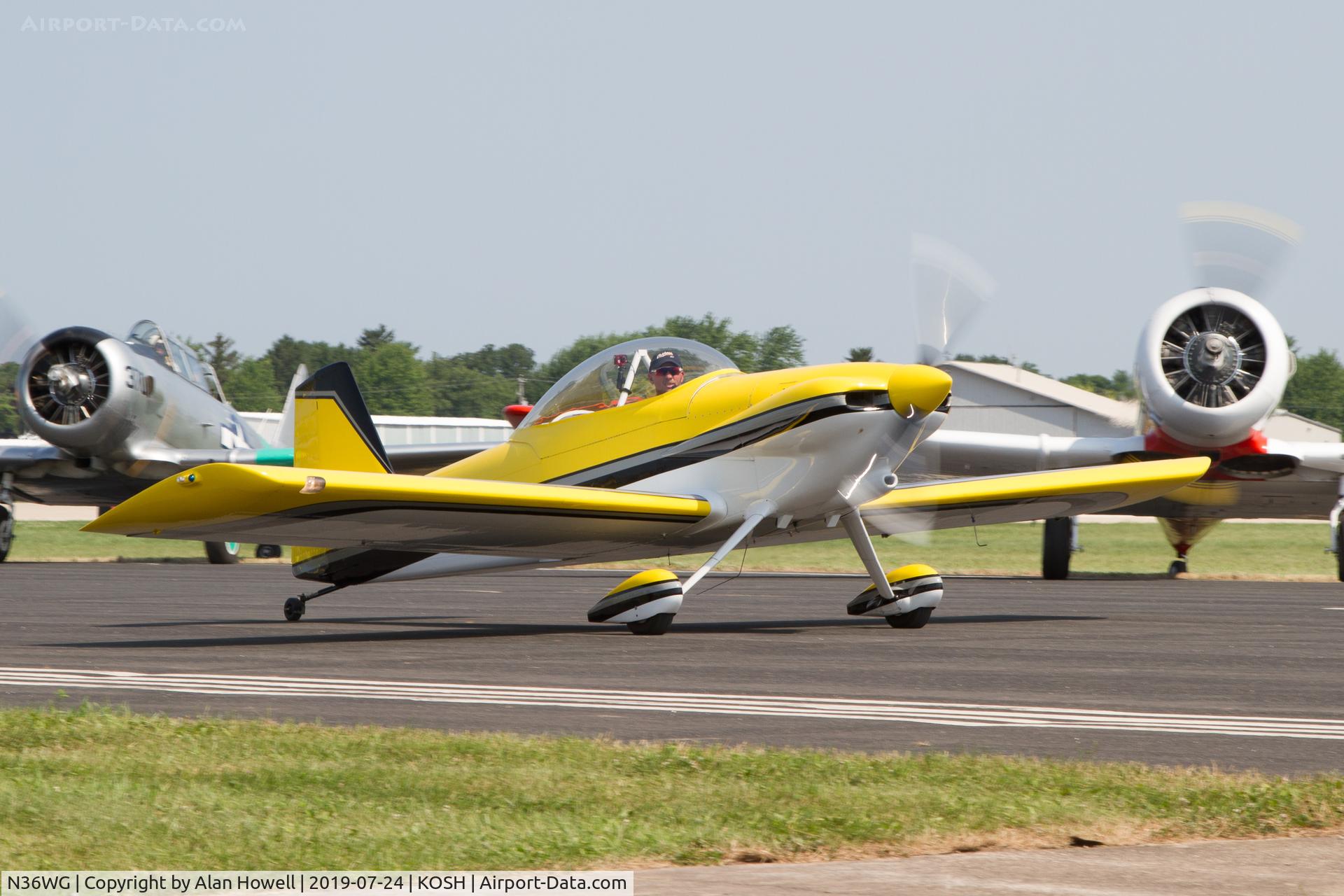 N36WG, Vans RV-4 C/N 3019, At AirVenture 2019