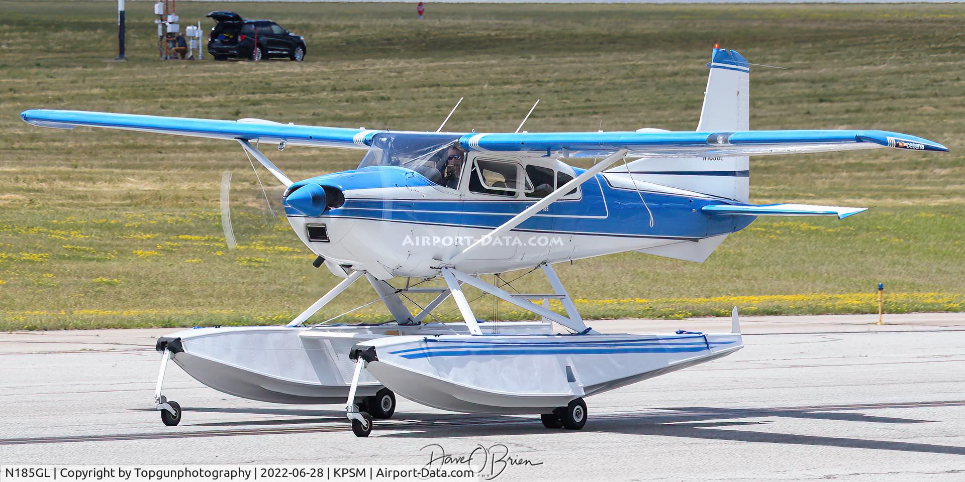 N185GL, 1967 Cessna A185E Skywagon 185 C/N 185-1152, off to the NH Lakes