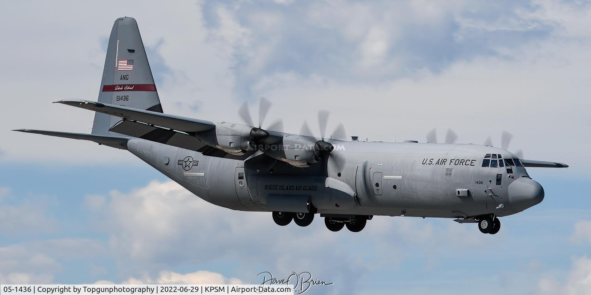 05-1436, 2005 Lockheed Martin C-130J-30 Super Hercules C/N 382-5575, RHODY21