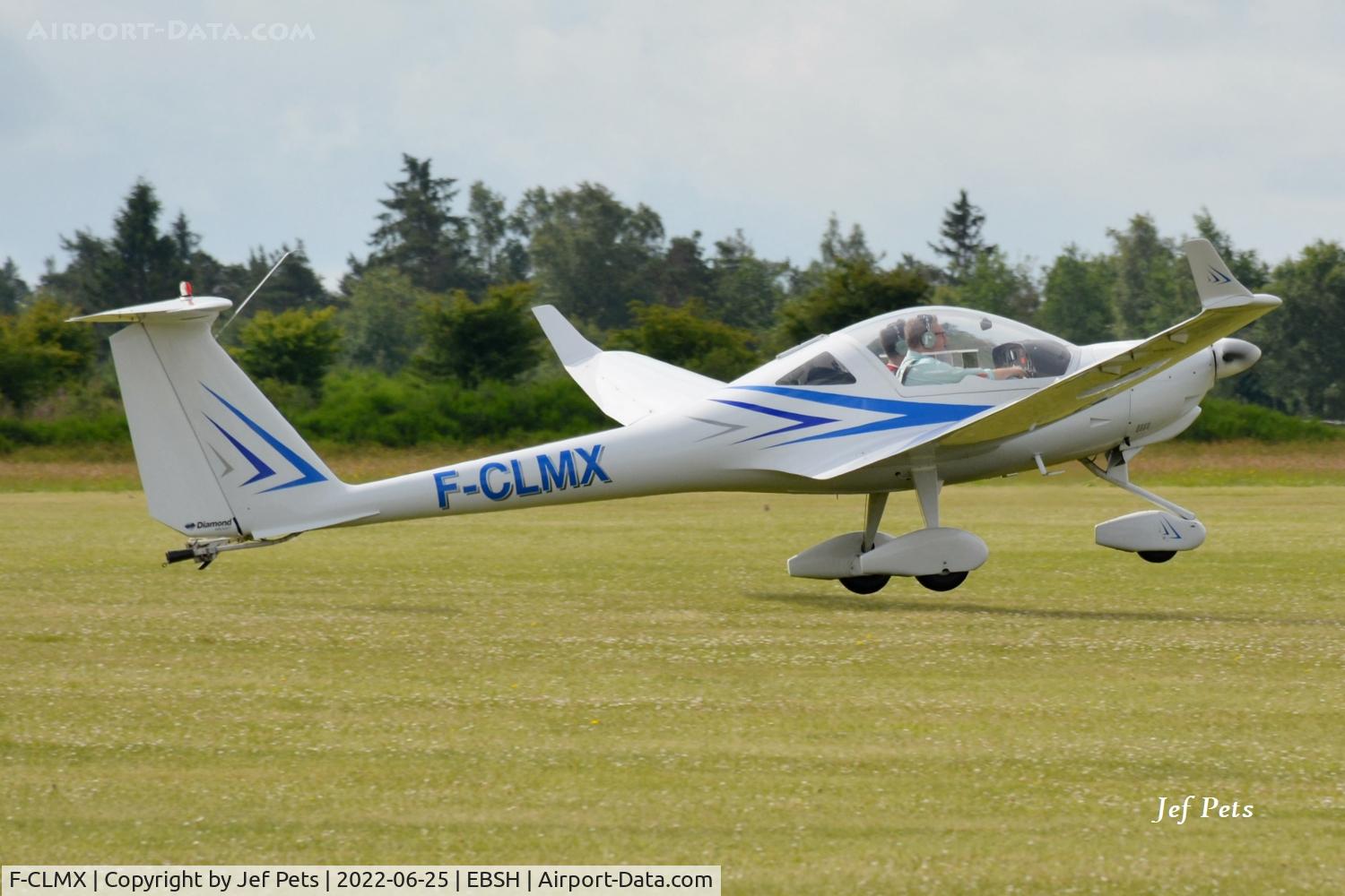 F-CLMX, Diamond HK-36TTC Super Dimona Super Dimona C/N 36845, Fly in Festival at Saint-Hubert.