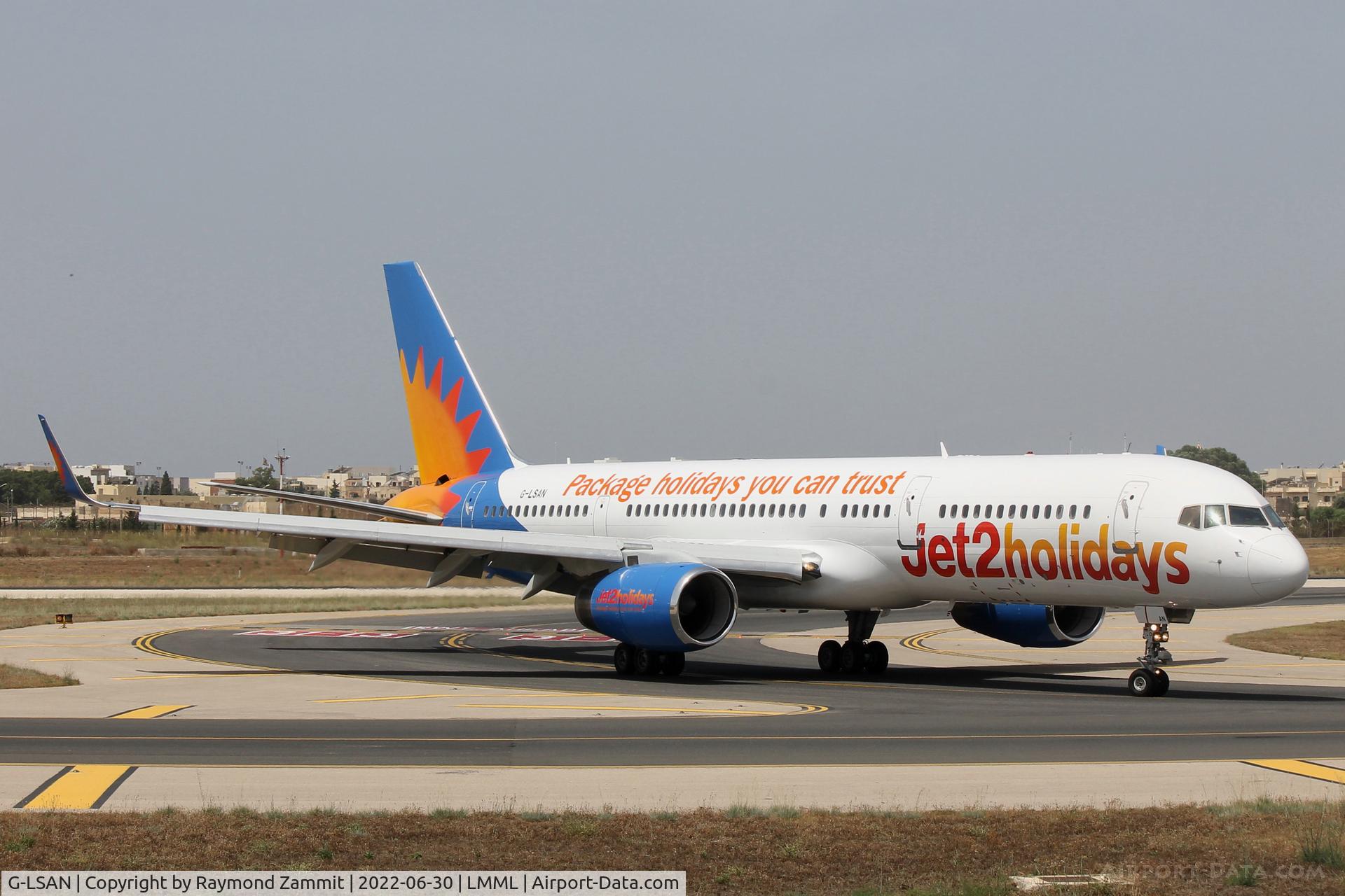 G-LSAN, 1994 Boeing 757-2K2 C/N 26635, B757 G-LSAN Jet2Com