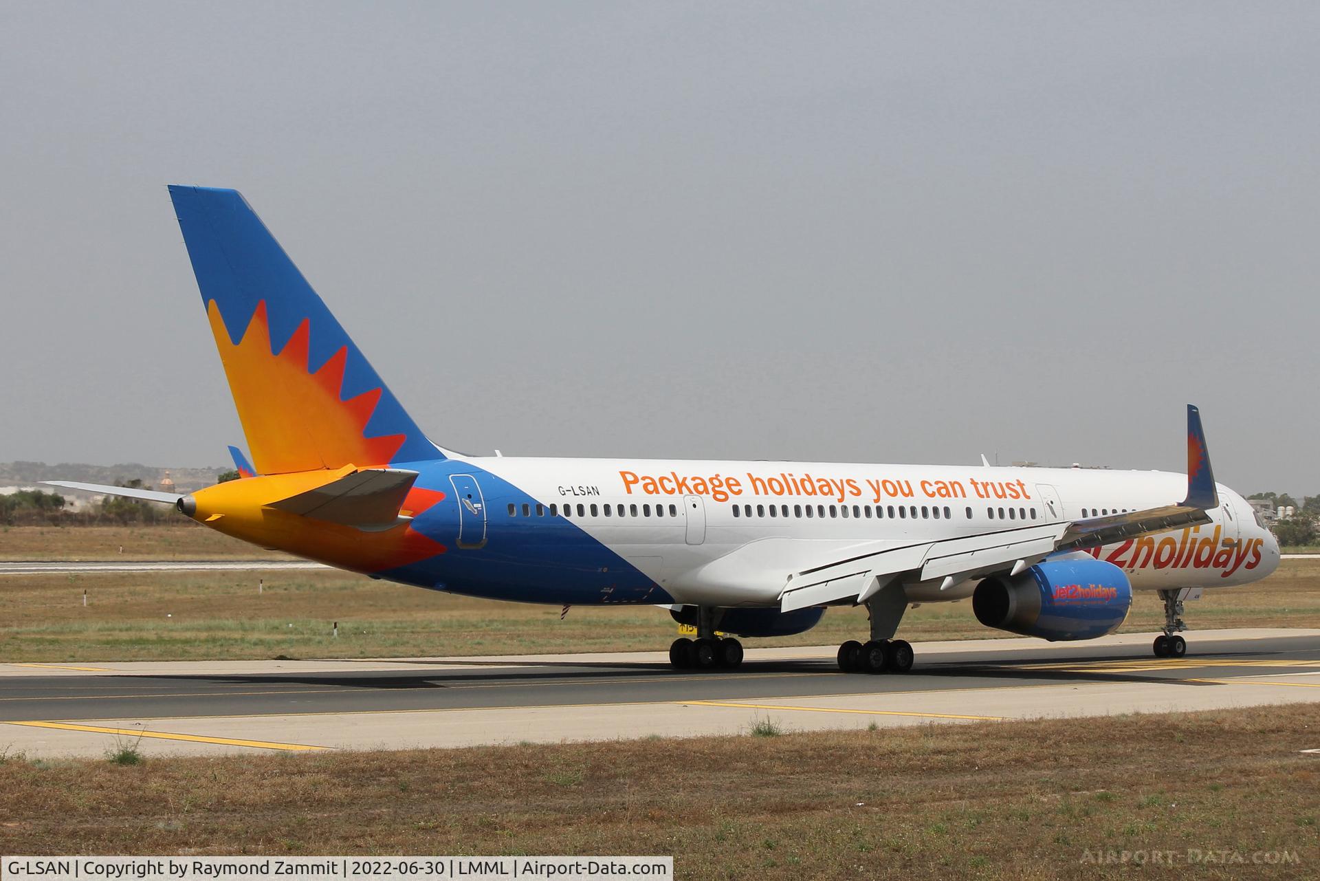 G-LSAN, 1994 Boeing 757-2K2 C/N 26635, B757 G-LSAN Jet2Com