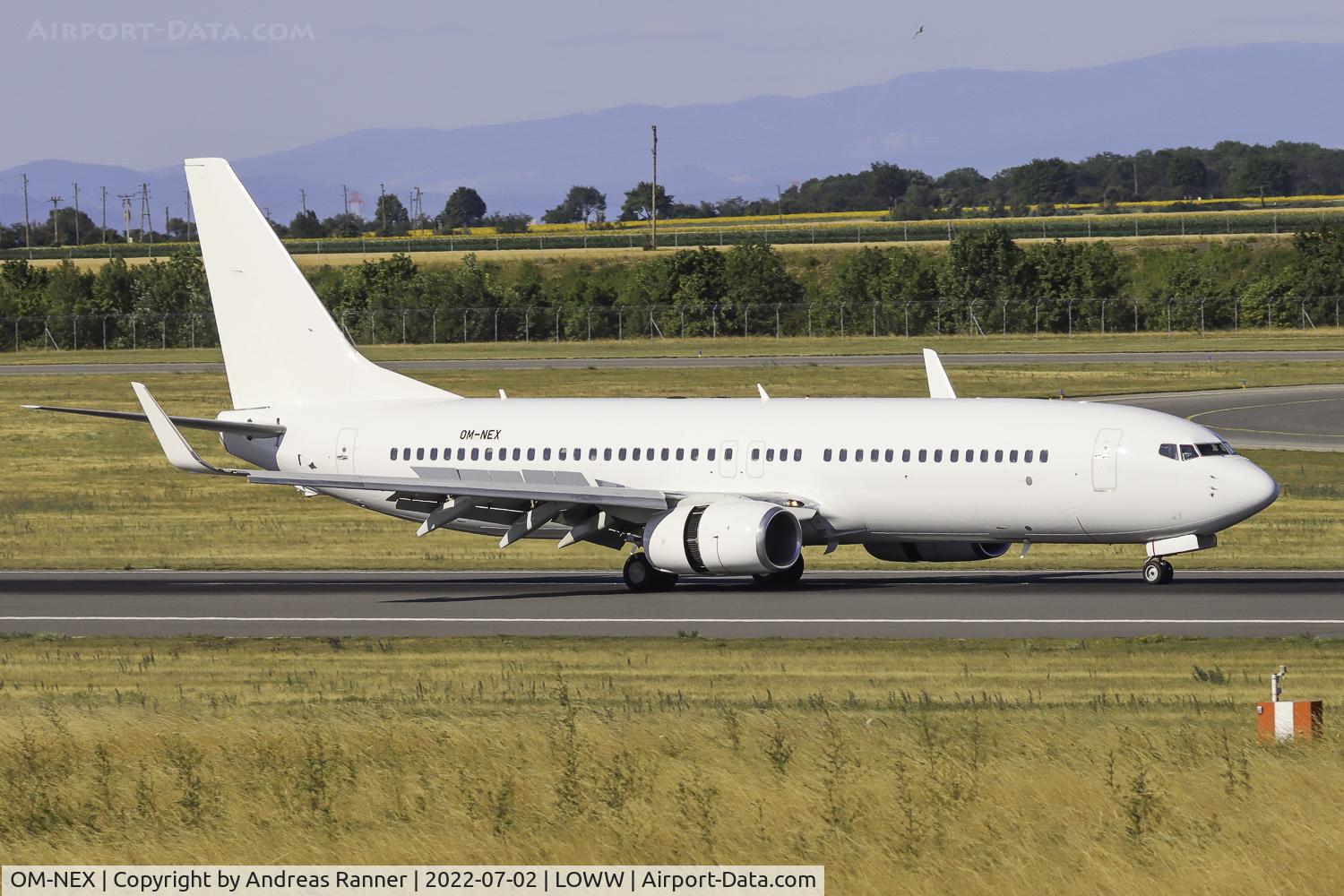 OM-NEX, 2010 Boeing 737-8KN C/N 29636, Air Explore Boeing 737