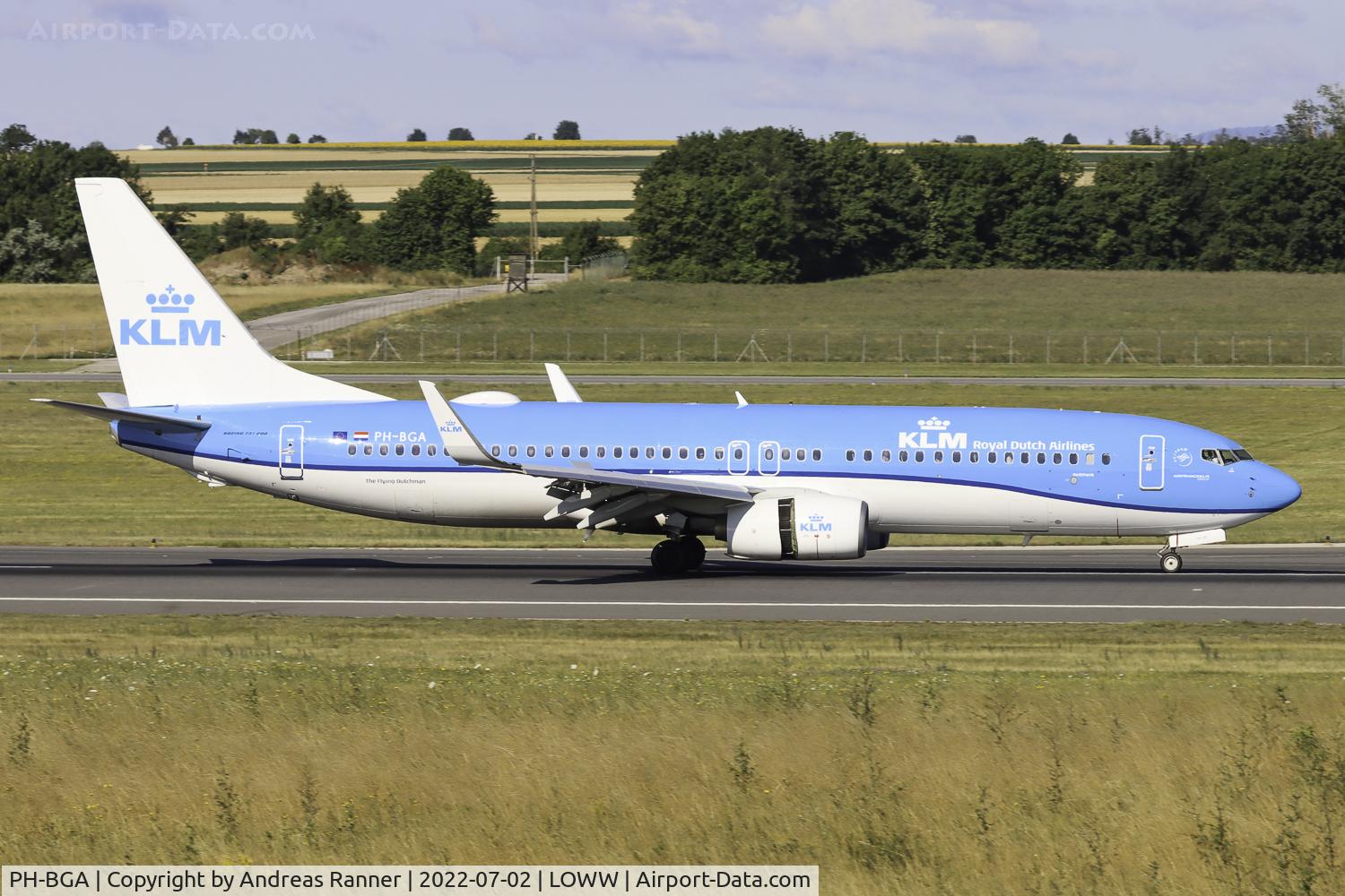 PH-BGA, 2008 Boeing 737-8K2 C/N 37593, KLM Boeing 737