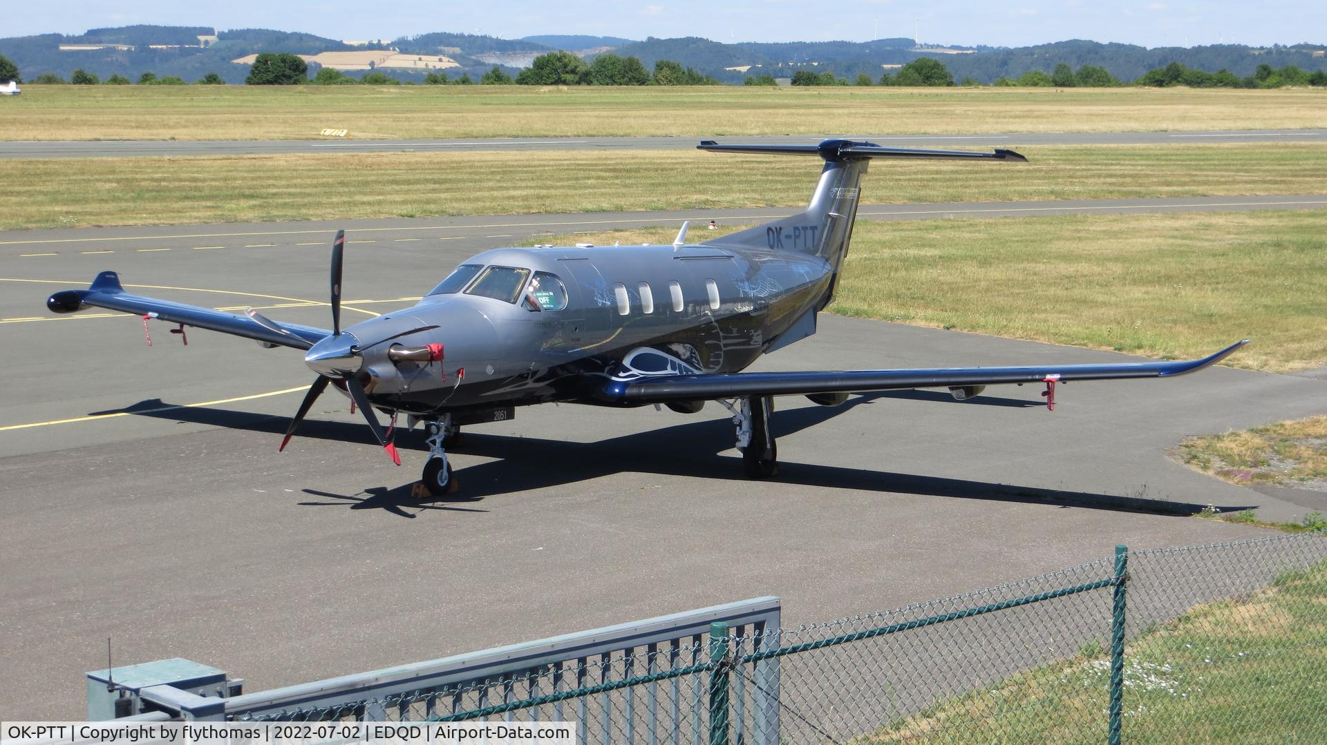 OK-PTT, 2017 Pilatus PC-12/47E C/N 1700, OK-PTT Bayreuth Airport