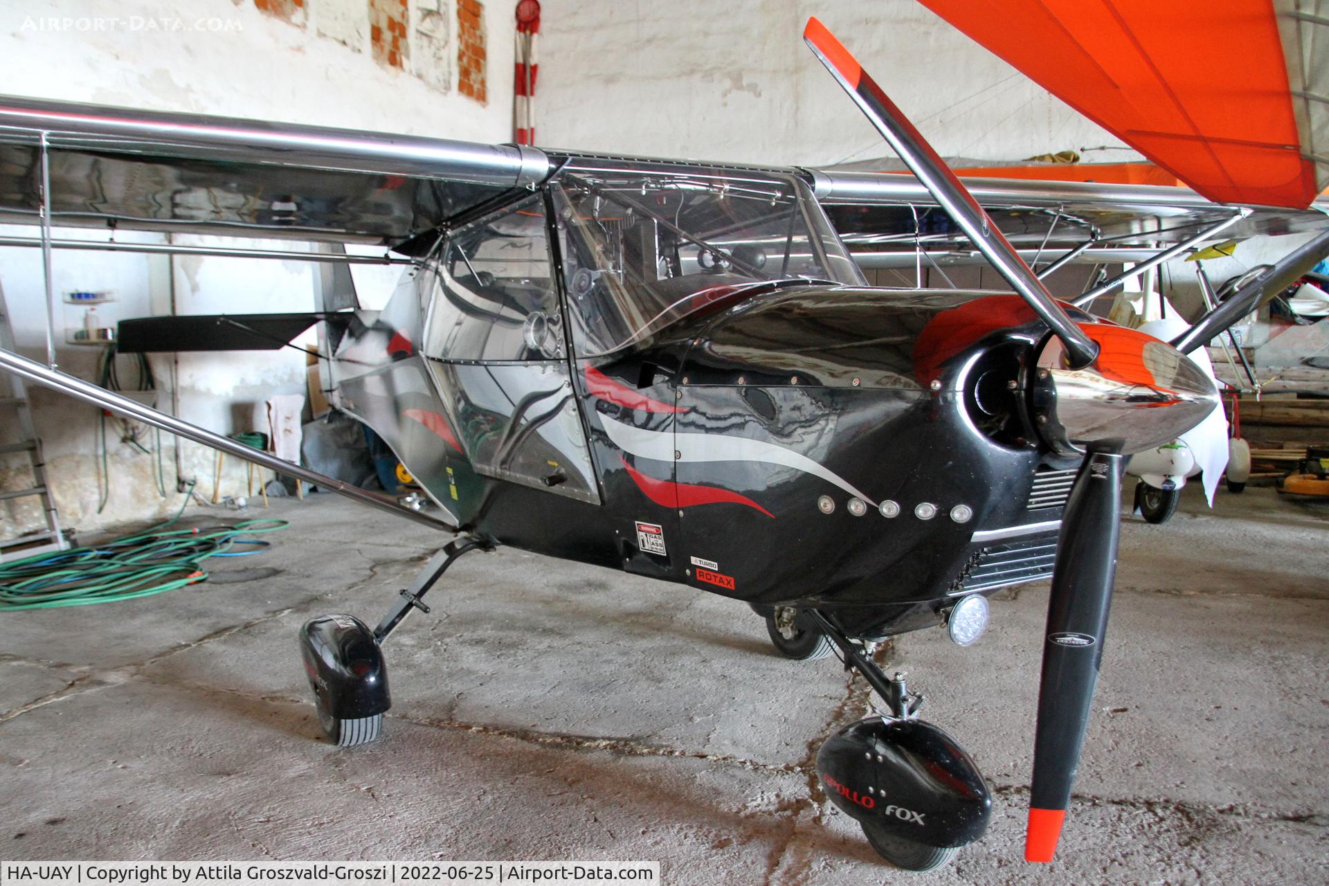 HA-UAY, 2012 Halley Apollo Fox C/N 150112, Balatonfökajár Airport, Hungary