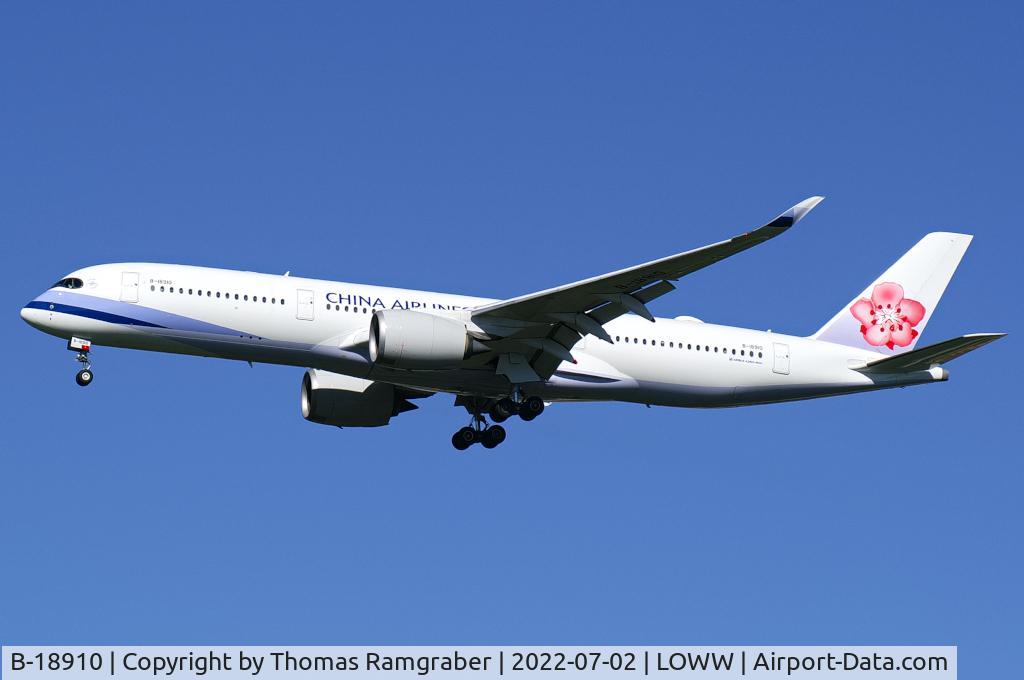 B-18910, 2017 Airbus A350-941 C/N 151, China Airlines Airbus A350-900