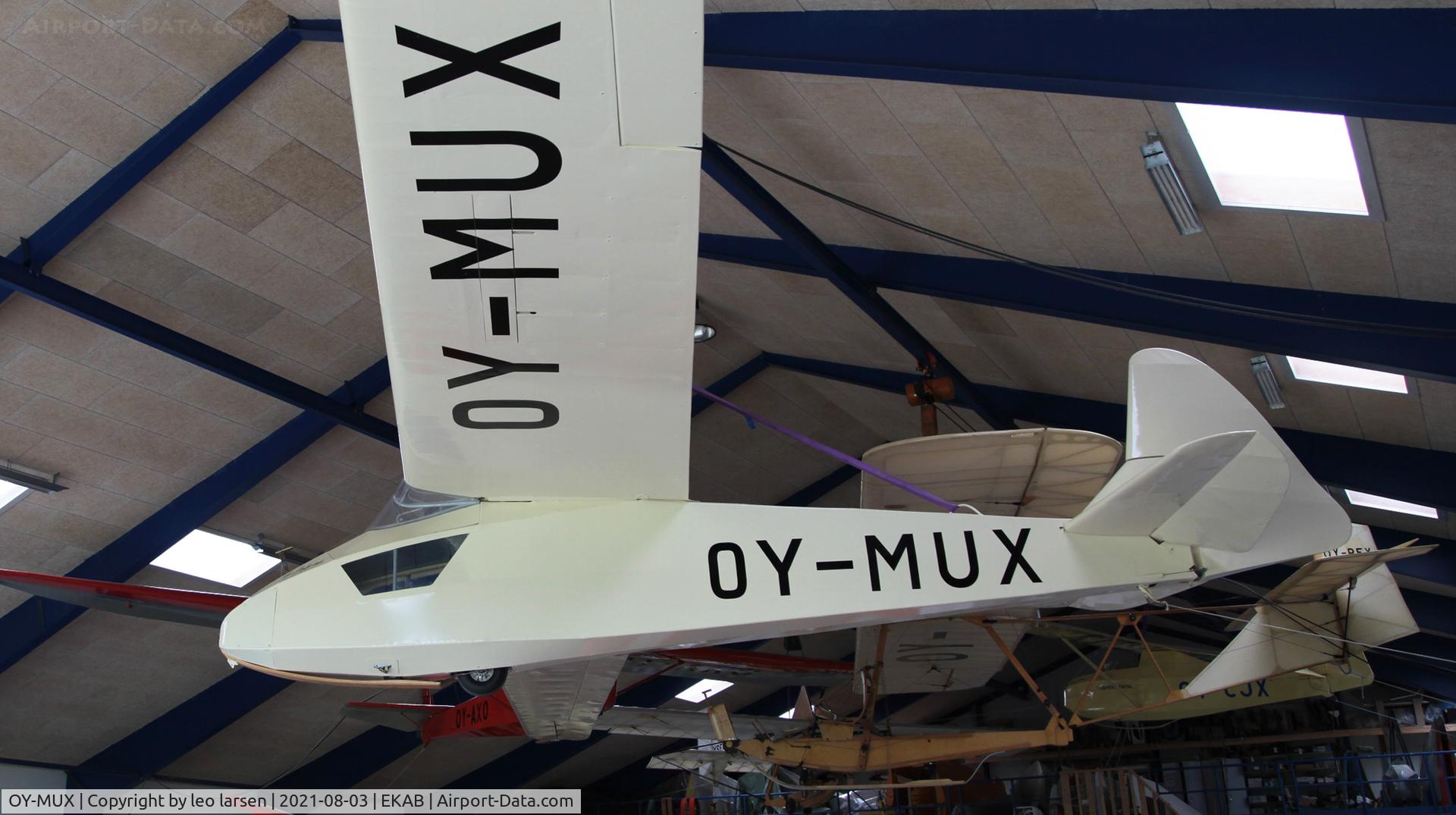 OY-MUX, 1939 Akaflieg München Mü 13D2 C/N 108, Arnborg 3.8.2021