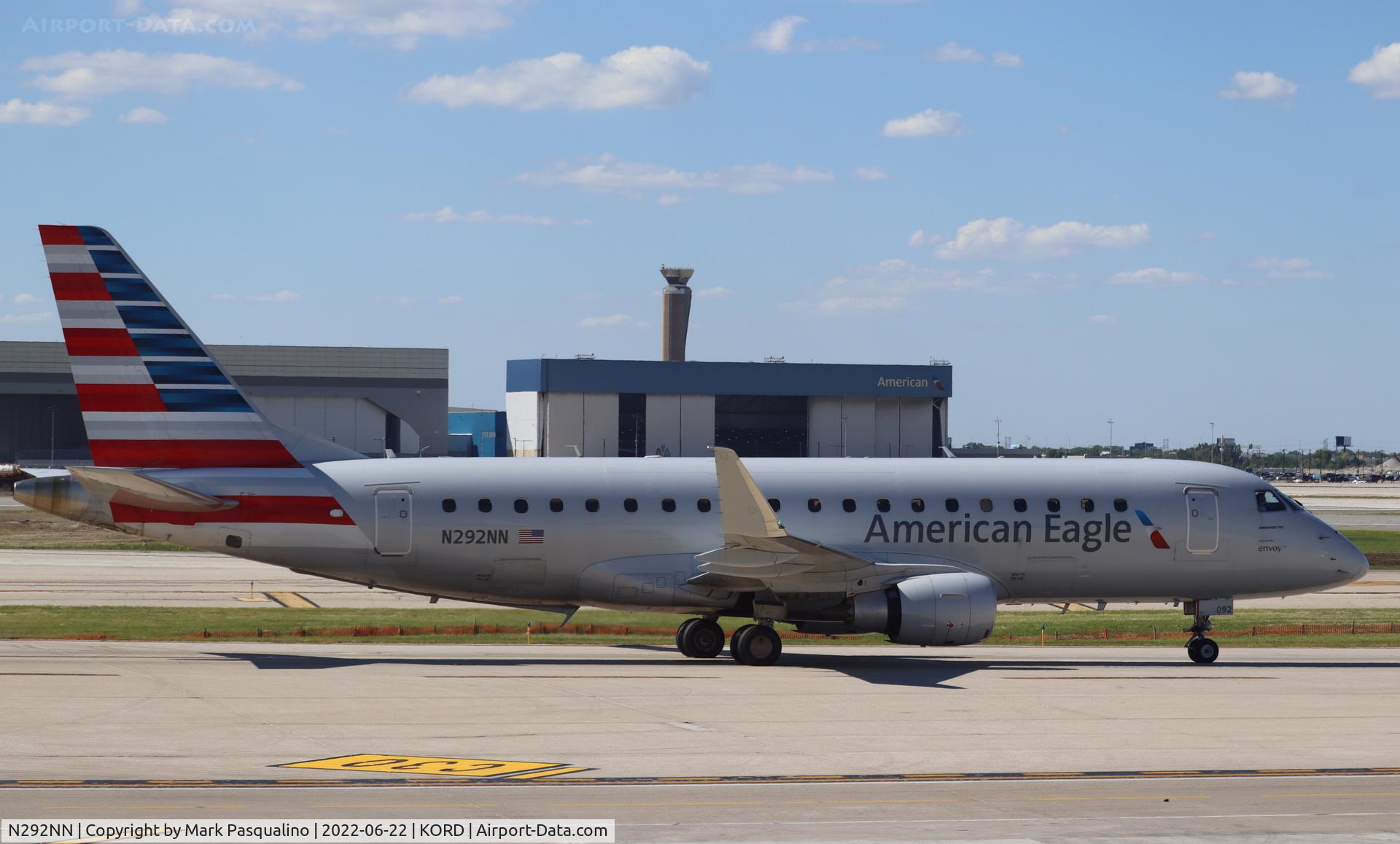 N292NN, 2020 Embraer 175LR (ERJ-170-200LR) C/N 17000843, ERJ-170-200LR