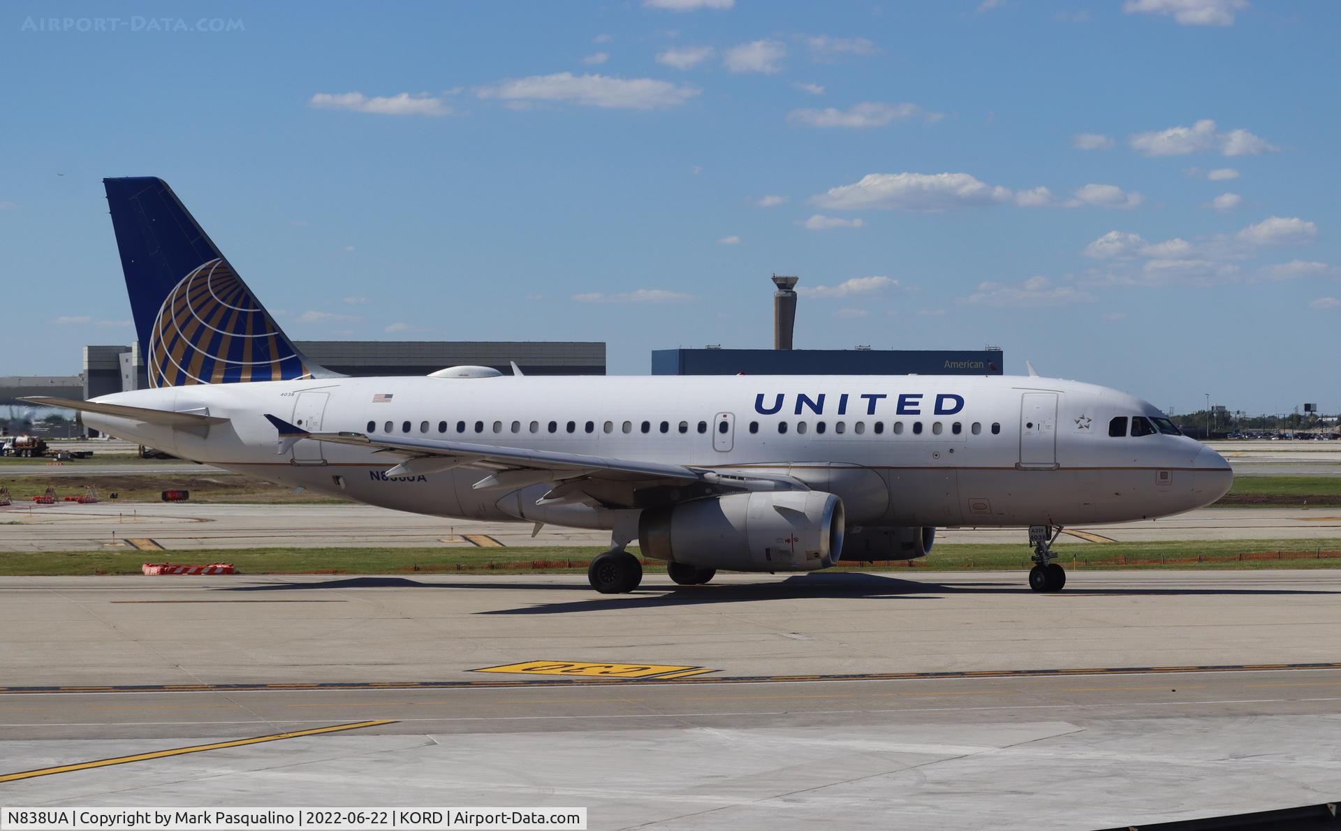 N838UA, 2001 Airbus A319-131 C/N 1477, Airbus A319-131